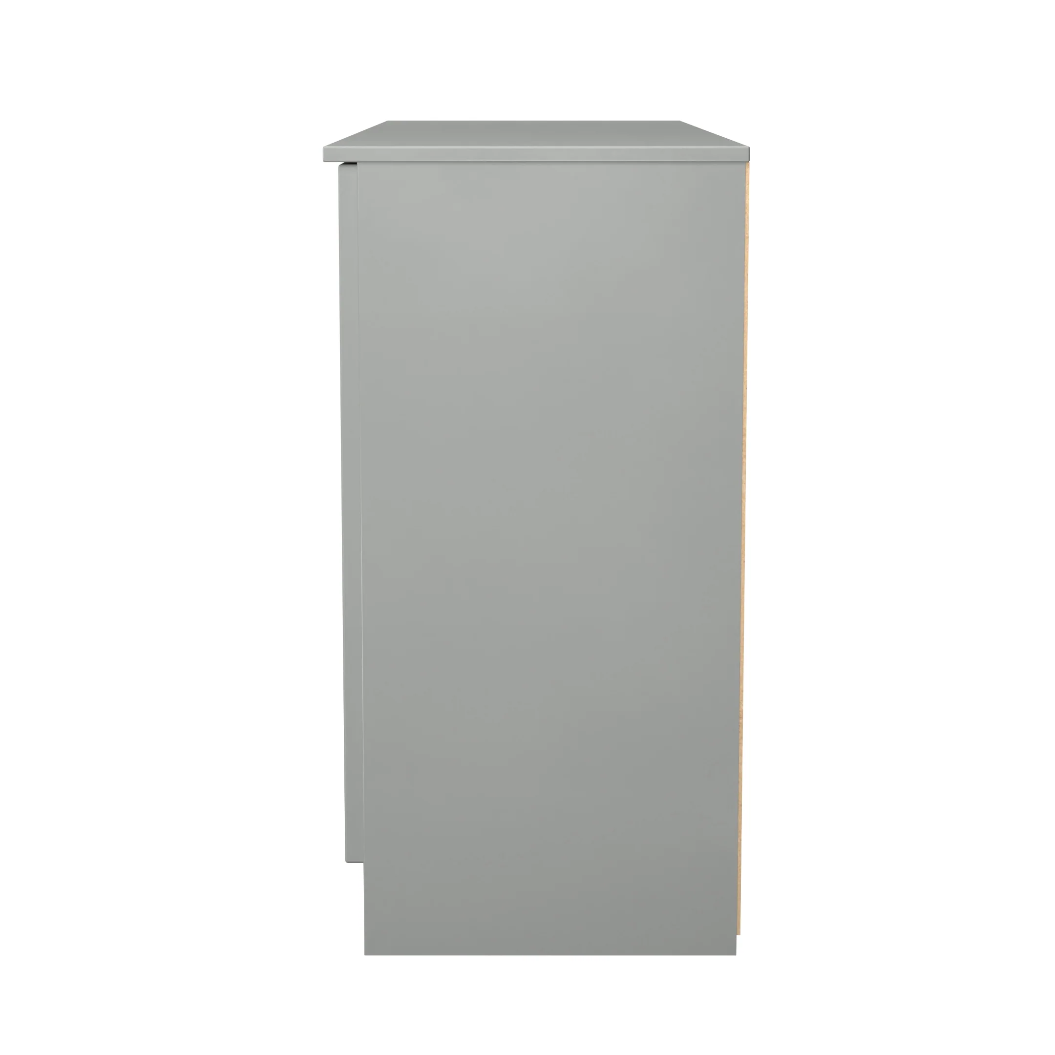 Milan 2 Door 3 Drawer Sideboard in Dusk Grey - Ready Assembled - Image 3