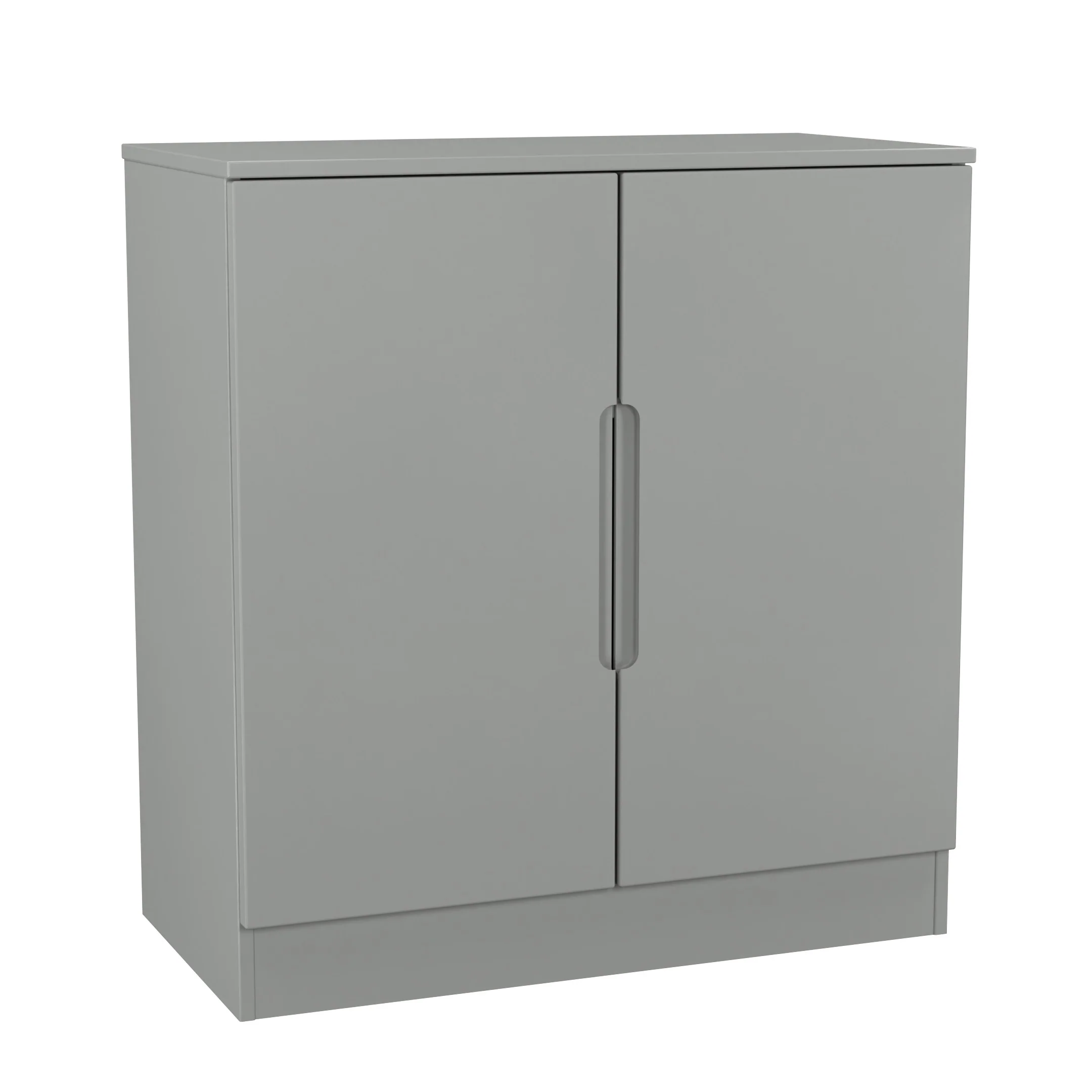 Milan 2 Door Cabinet in Dusk Grey - Ready Assembled - Image 7