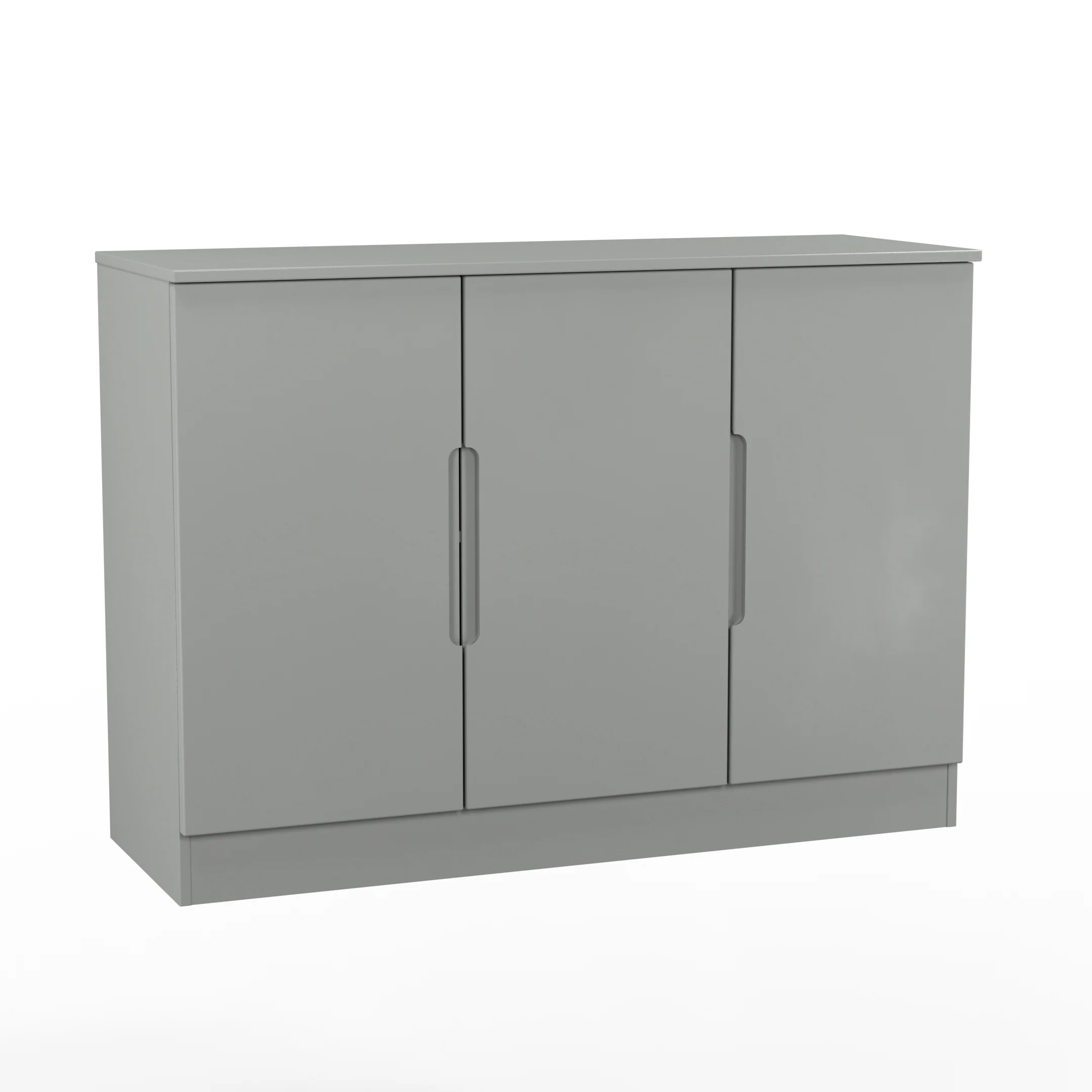 Milan 3 Door Sideboard in Dusk Grey - Ready Assembled - Image 8