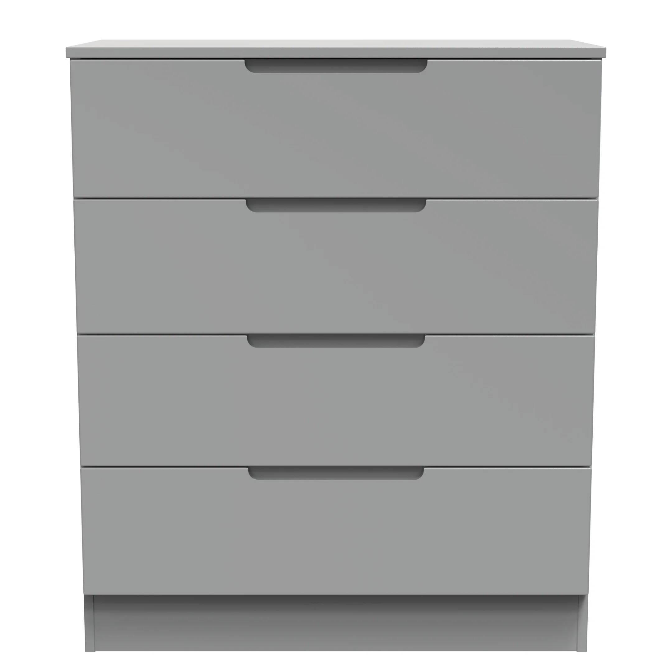 Milan 4 Drawer Chest in Dusk Grey - Ready Assembled - Image 2