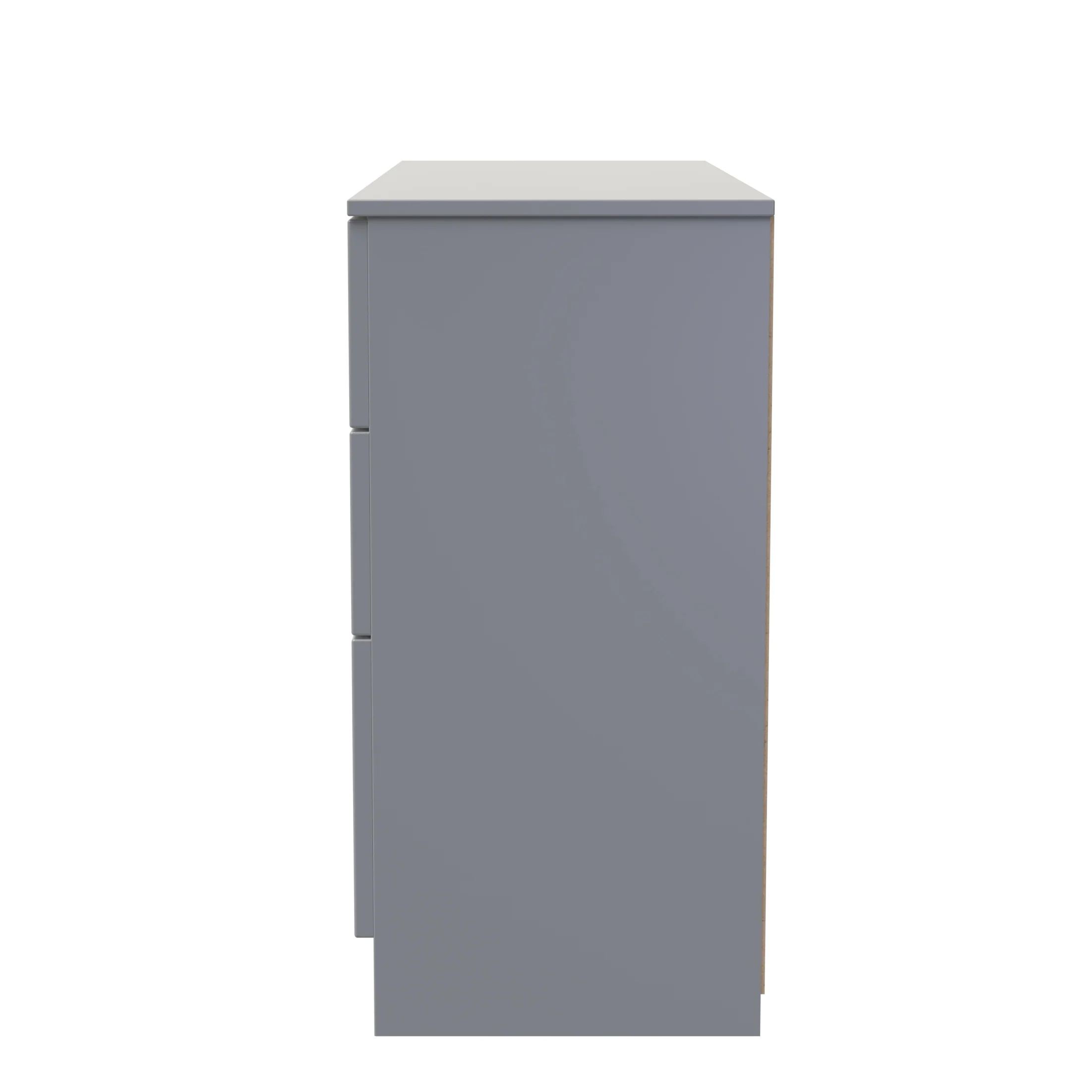 Milan 6 Drawer Chest in Dusk Grey - Ready Assembled - Image 3