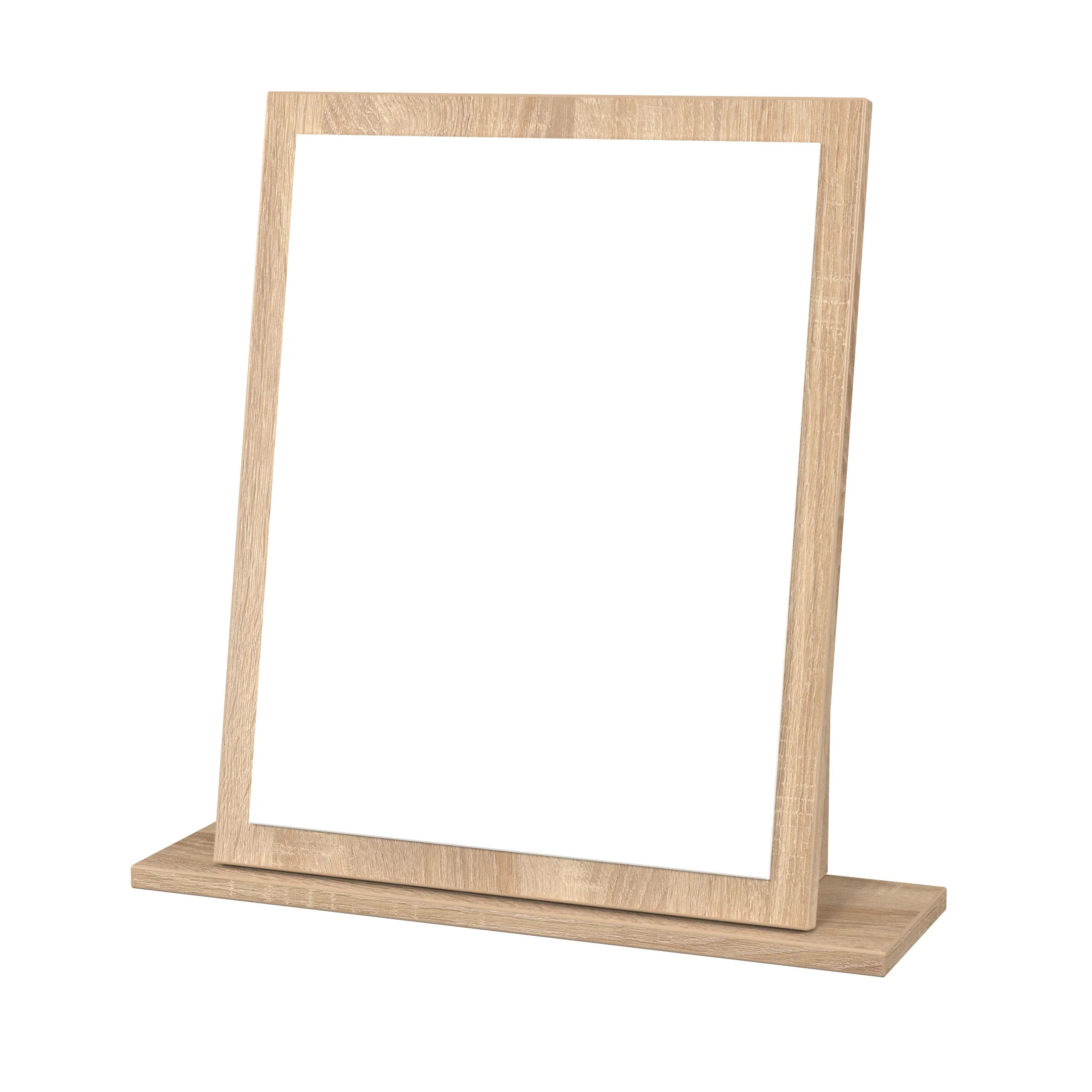 Milan Small Mirror in Bardolino Oak - Ready Assembled - Image 4
