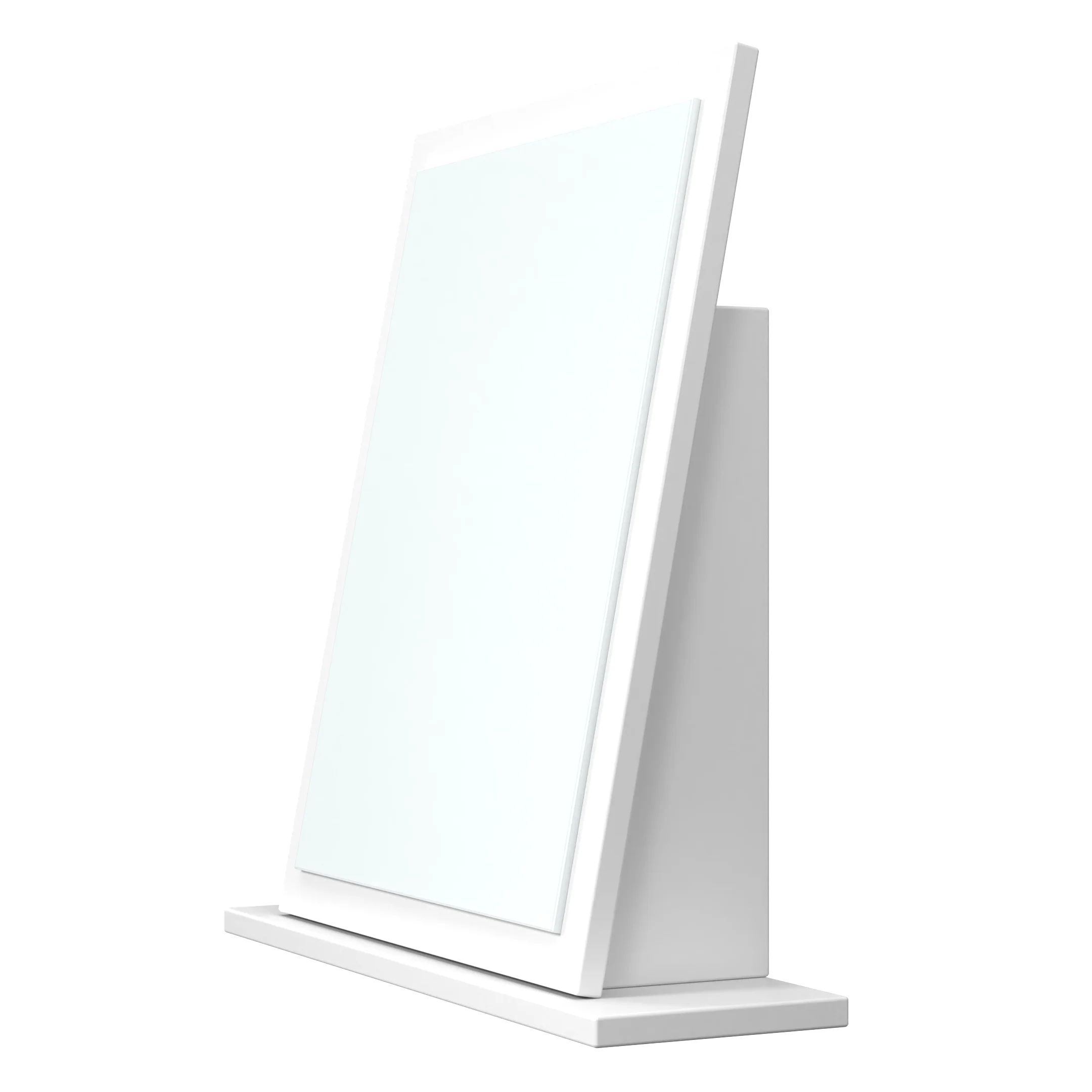 Milan Small Mirror in White Matt - Ready Assembled - Image 5