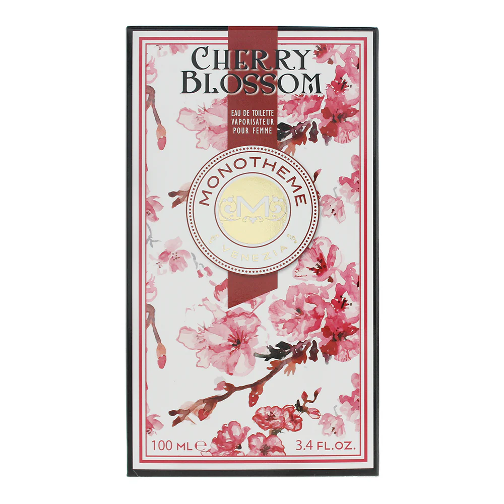 Monotheme Cherry Blossom Venezia Eau De Toilette 100ml - Image 3