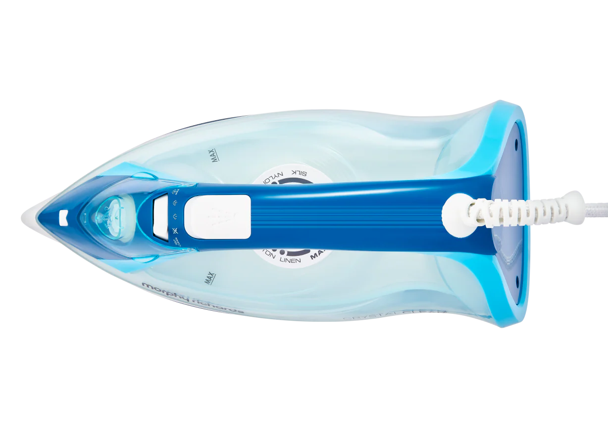 Morphy Richards Crystal Clear 2400W Steam Iron Blue - Image 3