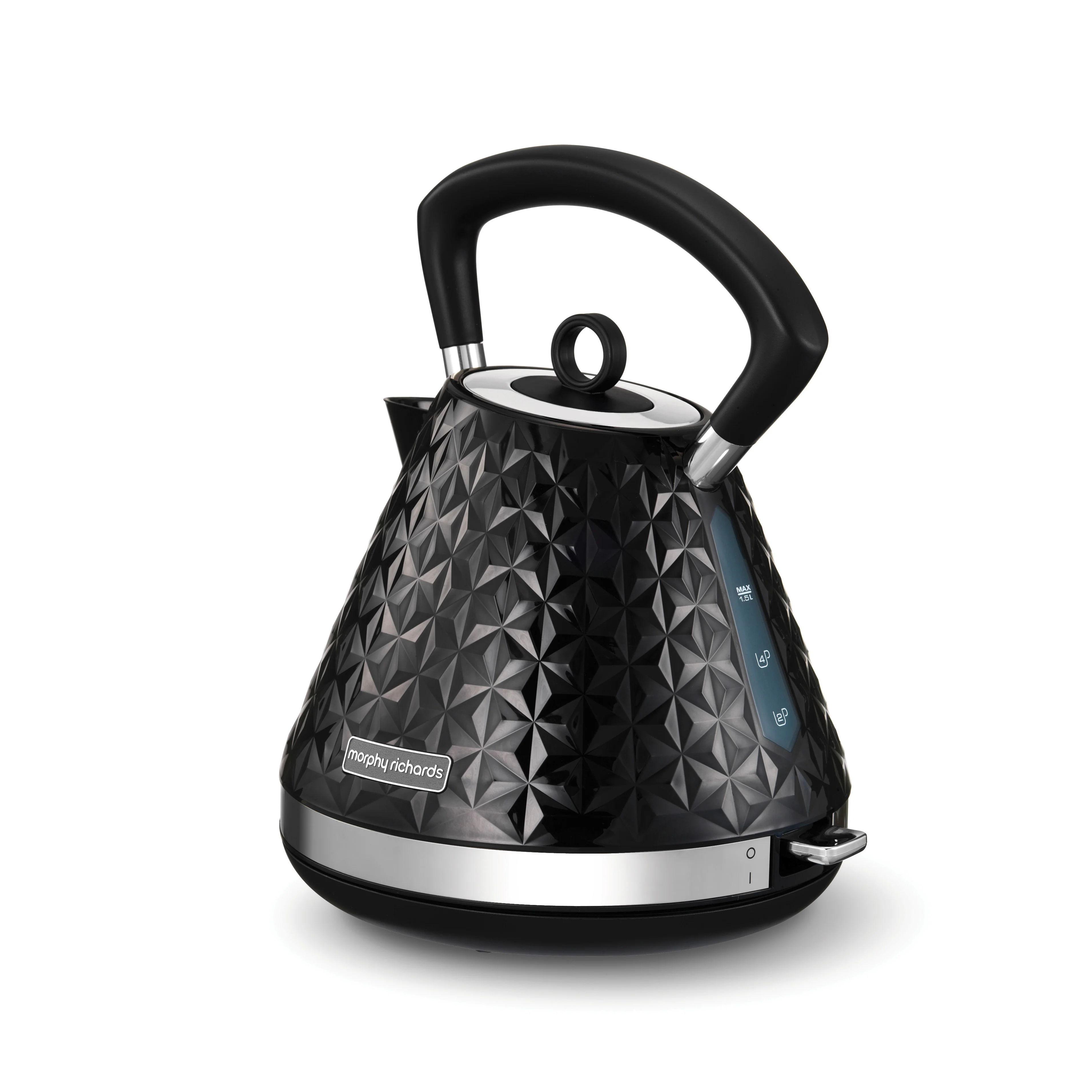 Morphy Richards Vector Black Kettle And Toaster Set - Image 8