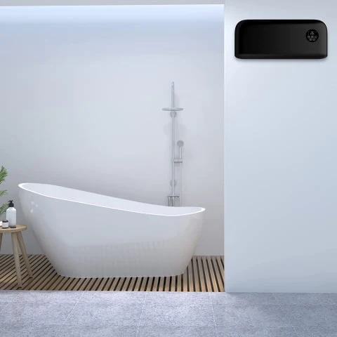 MYLEK Over Door Heater 2000W Wall Mounted Indoor Overdoor Hot Air Downflow Curtain Black - Image 6