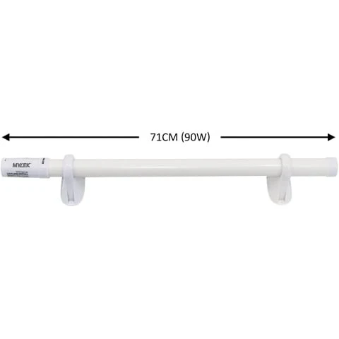 Mylek Tubular Heater 190W - 1500mm - Low Energy Tube - Built In Thermostat And Mounting Brackets Greenhouse, Garage, Caravan - Image 33