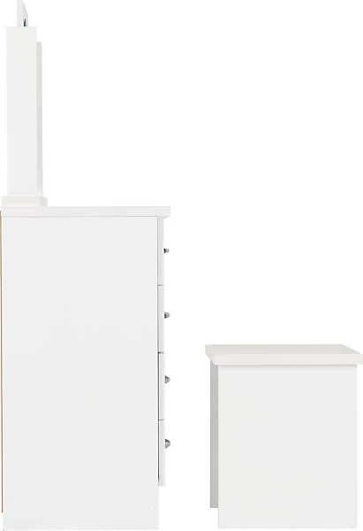NEVADA DRESSING TABLE SET - WHITE GLOSS - Image 3