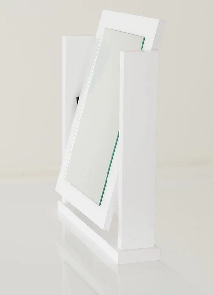 NEVADA DRESSING TABLE SET - WHITE GLOSS - Image 4