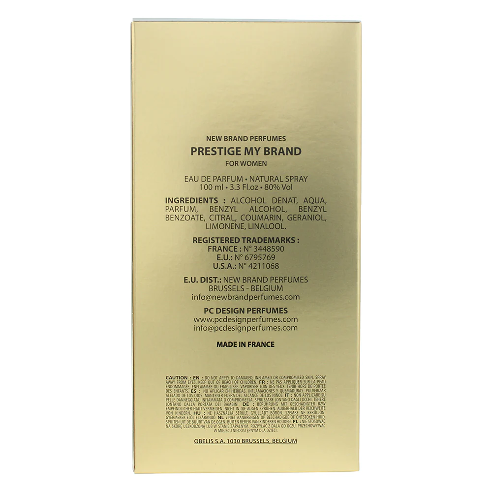 New Brand Prestige My Brand For Women Eau De Parfum 100ml - Image 2