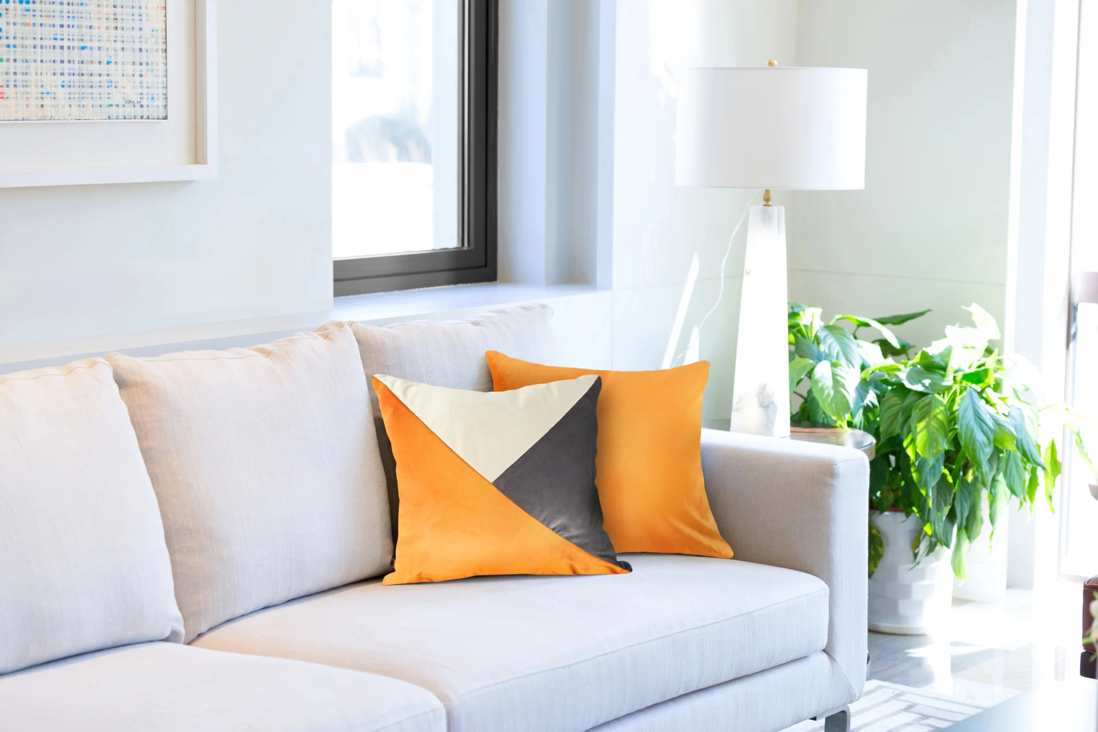 New Orleans - Cushion Cover in Ochre