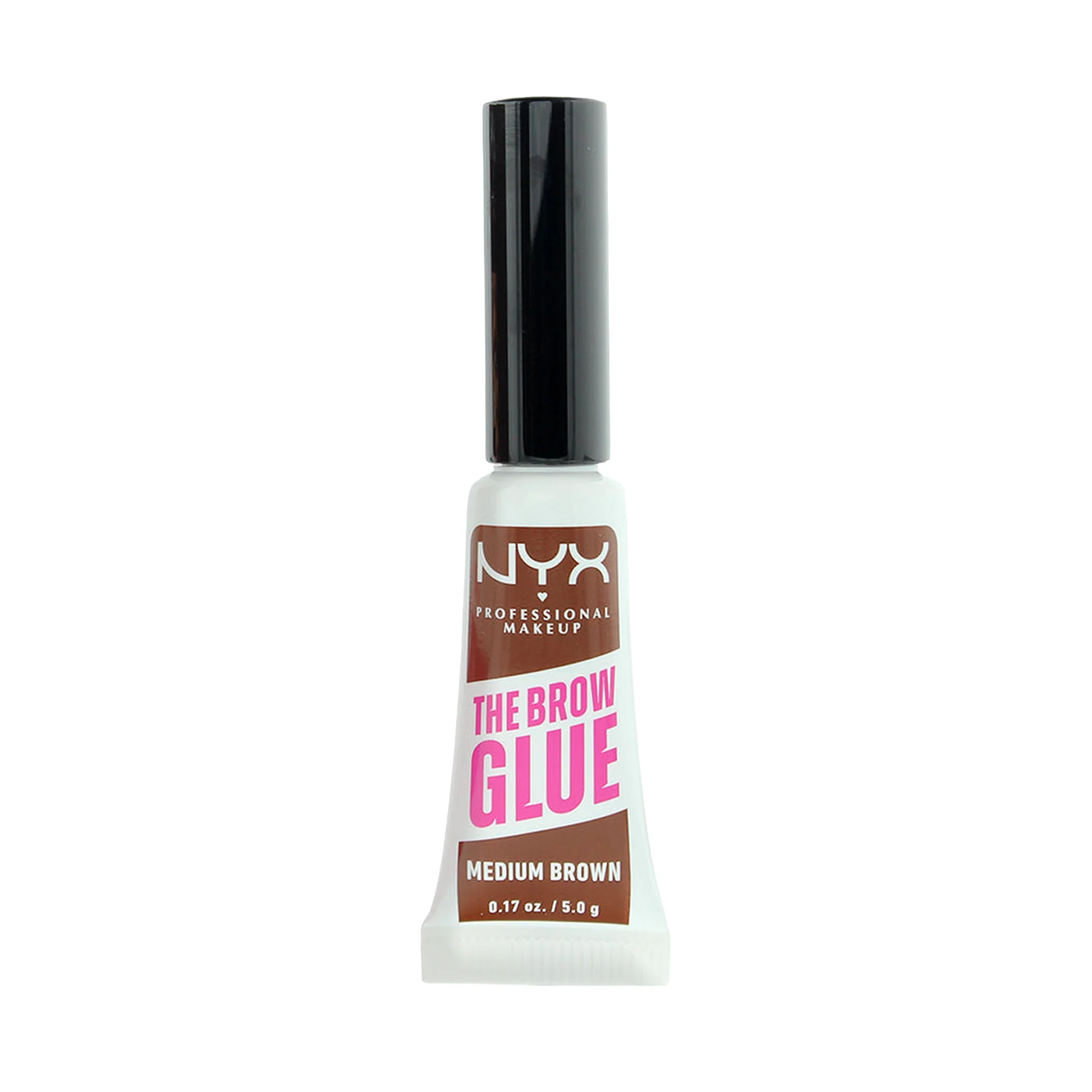 NYX The Brow Glue Medium Brown Brow Gel 5g - Image 5