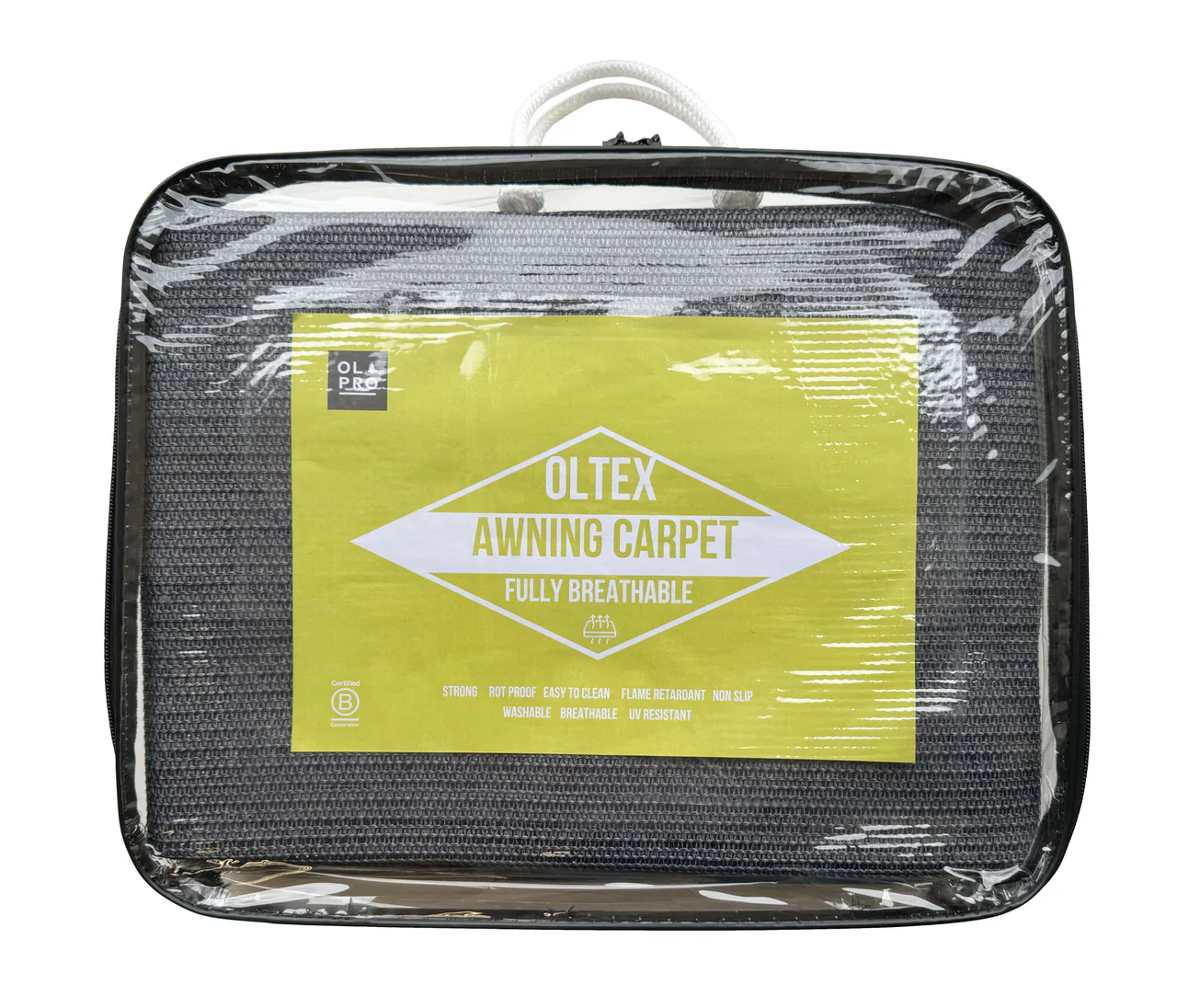 Oltex Breathable Awning Groundsheet 2.5m X 4m - Blue - Image 3