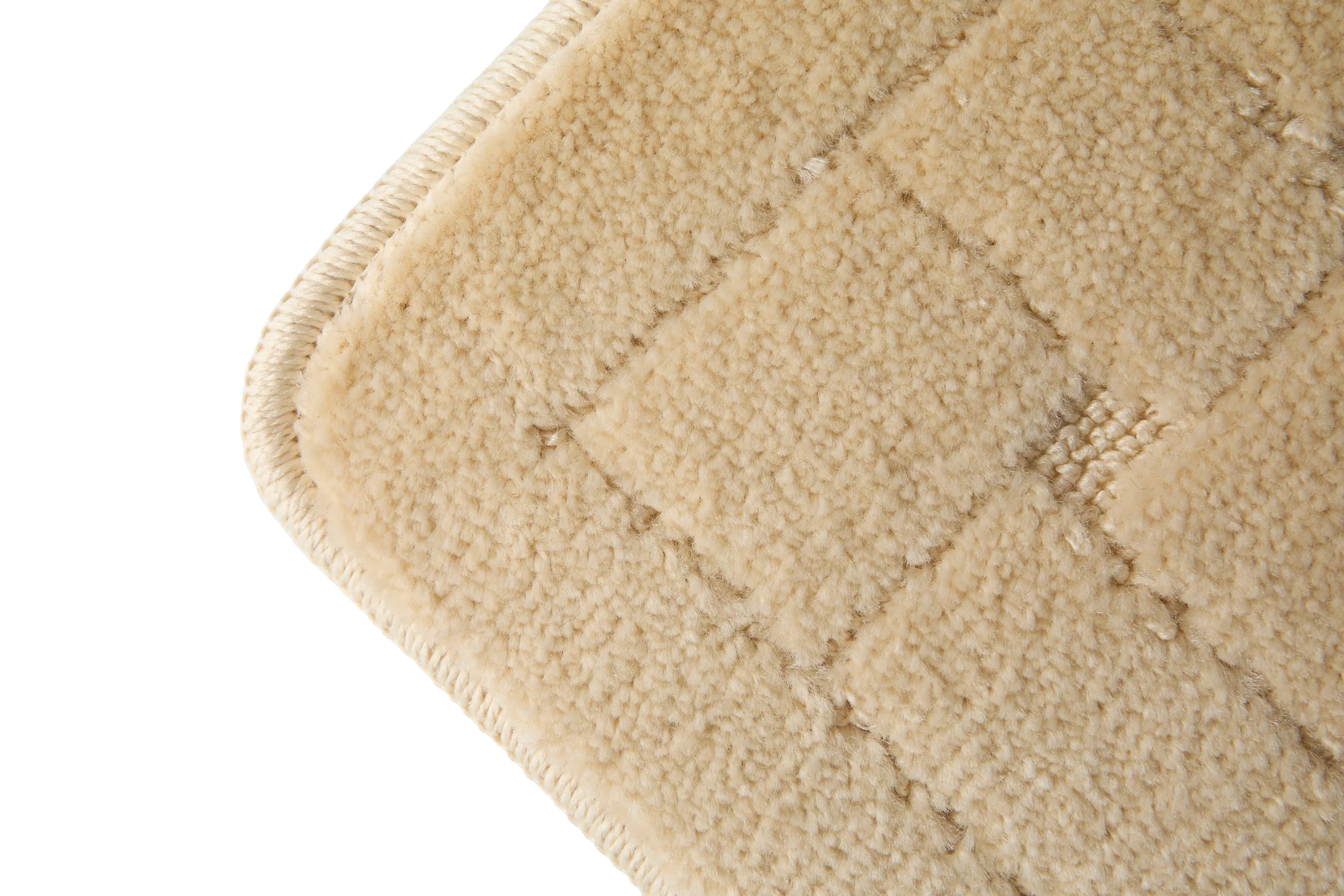 Orkney - Crosshatch 2 Pc Bath Set in Cream - Image 4