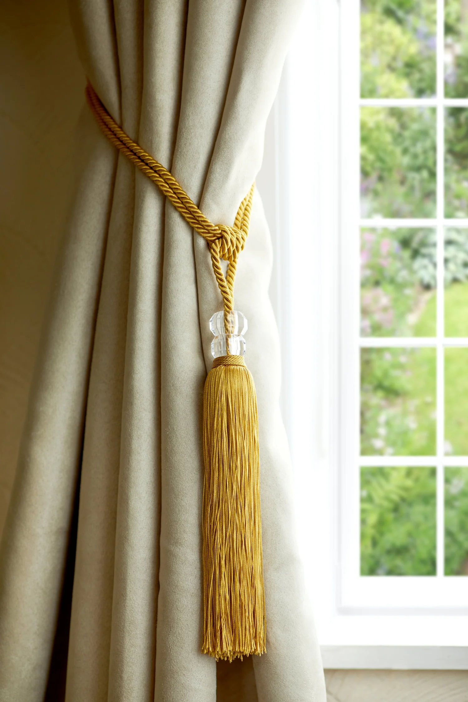 Orla Tieback in Ochre