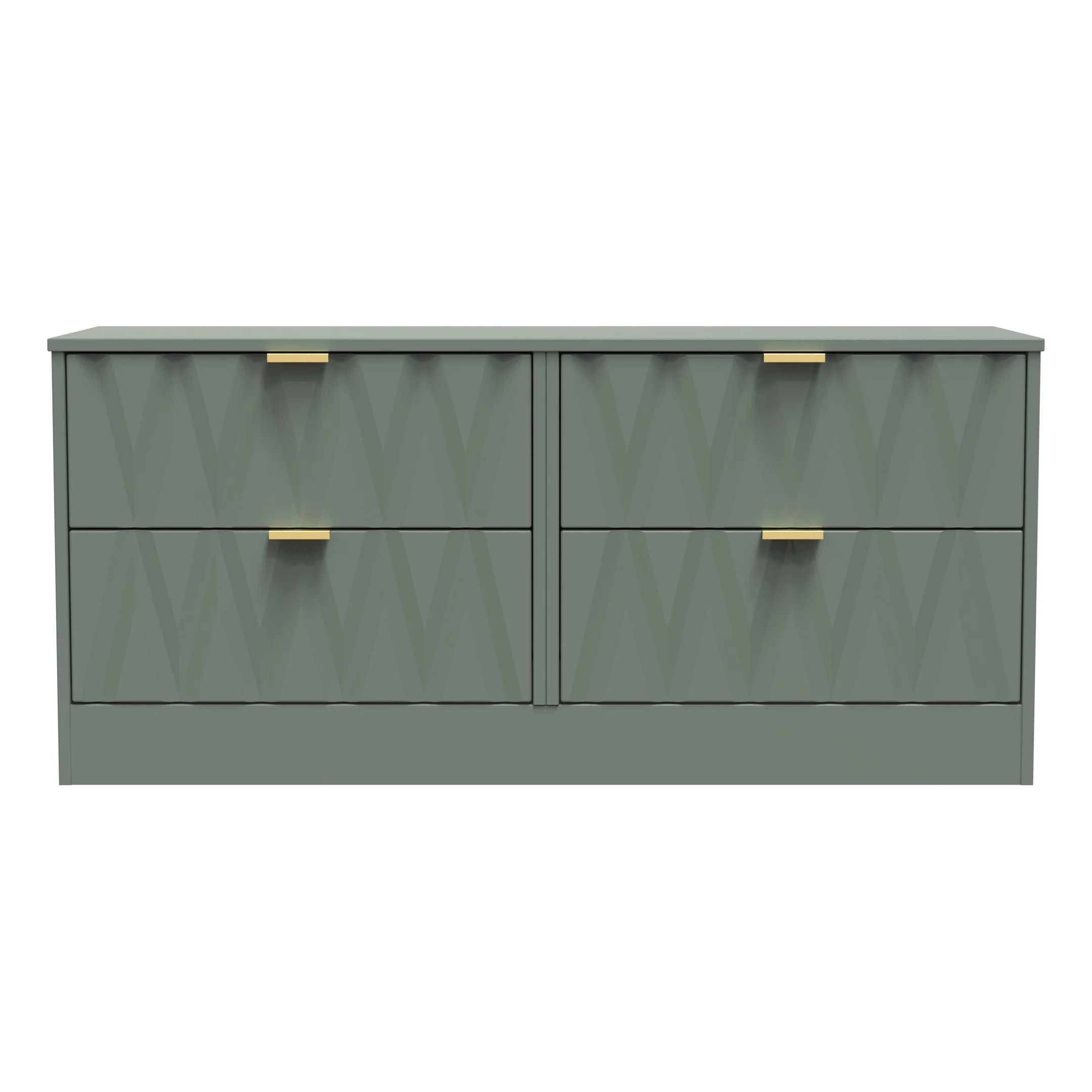 Ottawa Ready Assembled 4 Drawer Bed Box in Reed Green