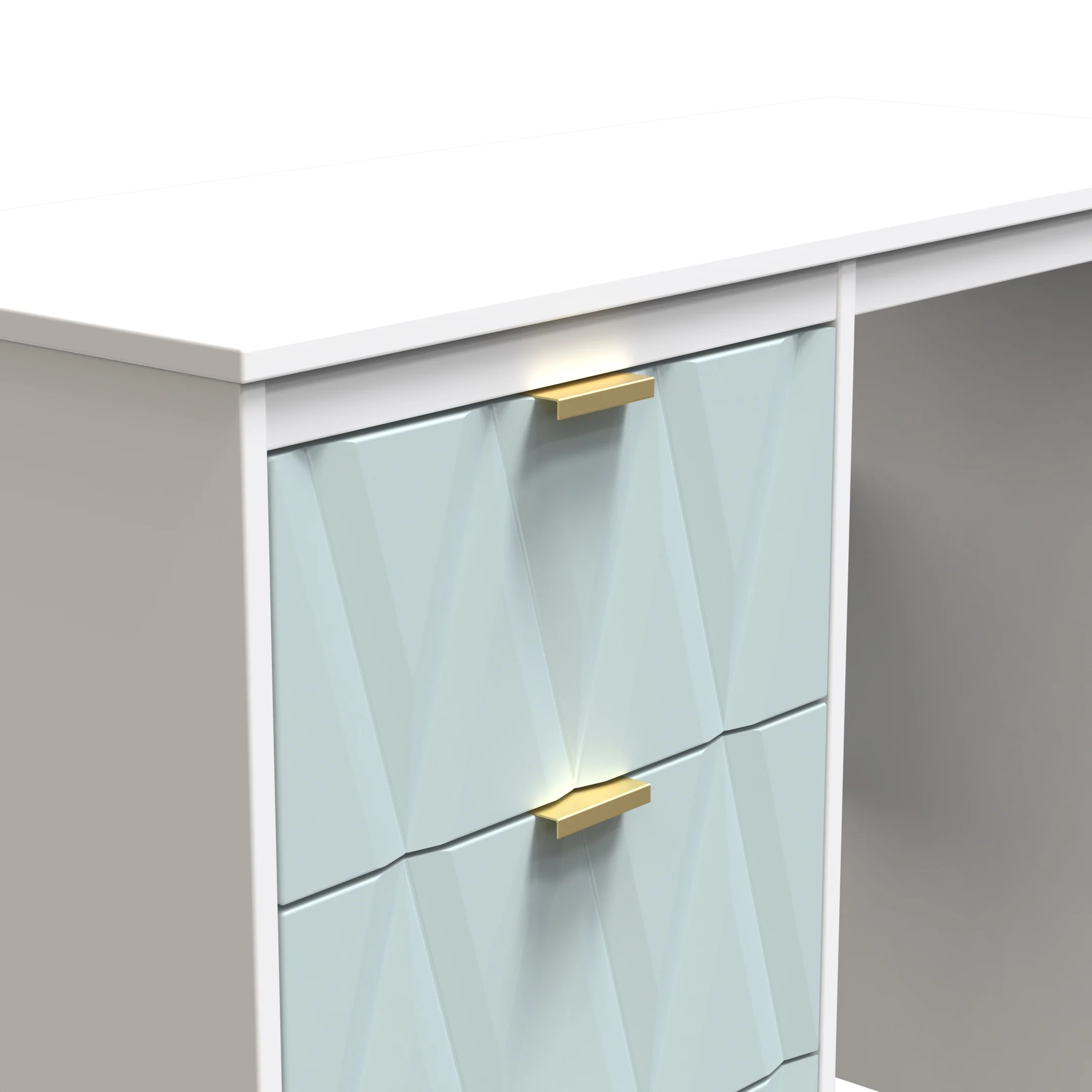 Ottawa Ready Assembled Vanity in Duck & White Matt - Image 4