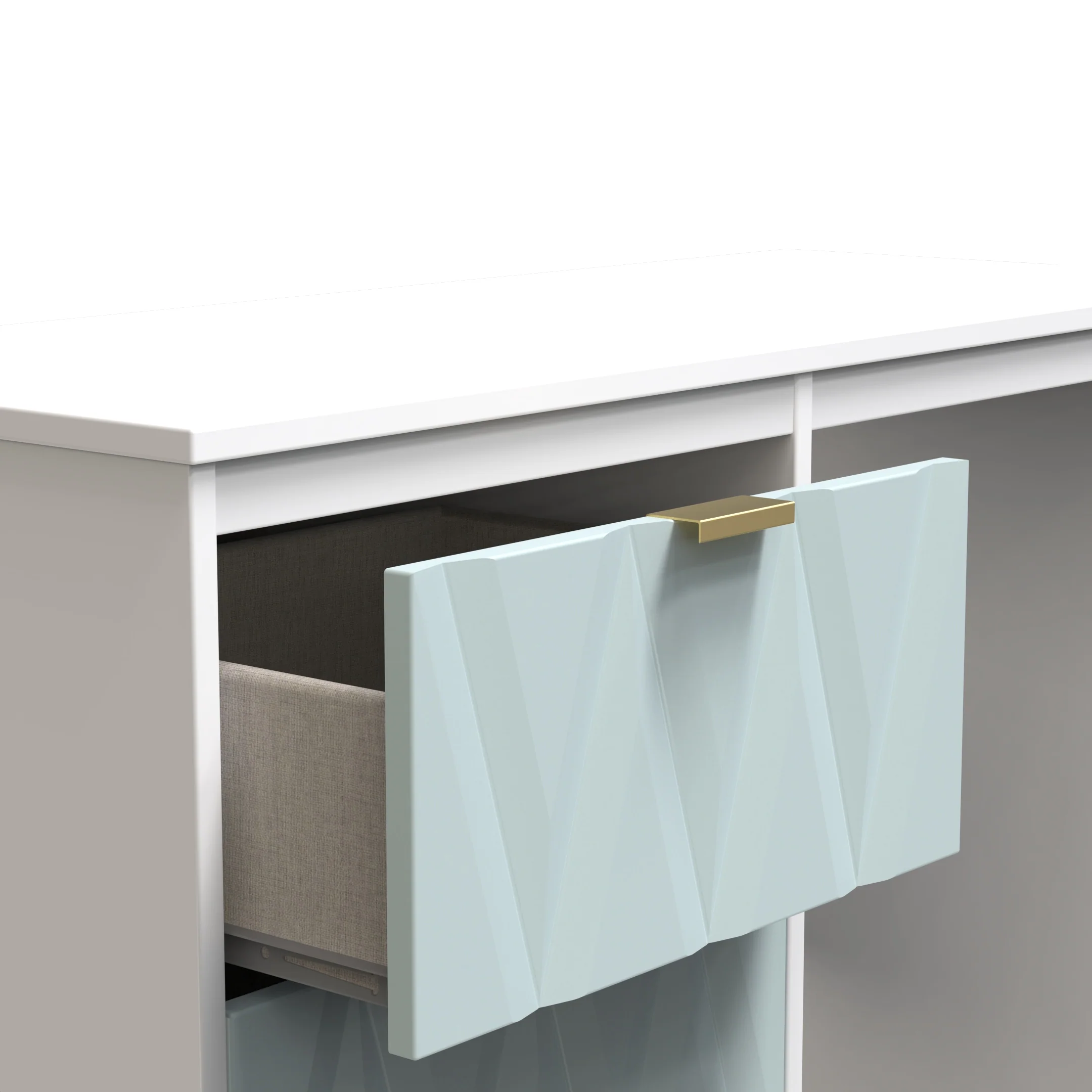 Ottawa Ready Assembled Vanity in Duck & White Matt - Image 5