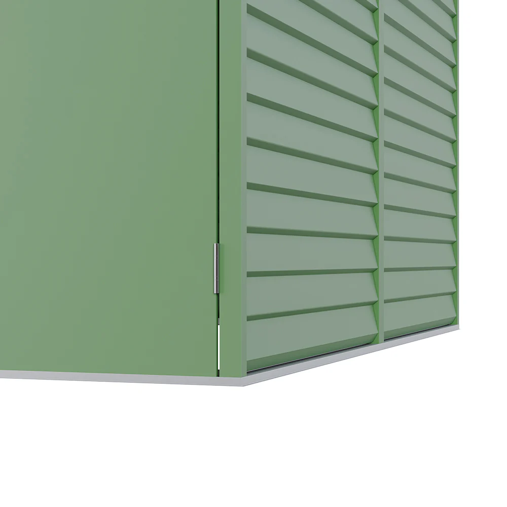 Outdoor Steel Storage Shed 4.6 x 9ft - Image 7