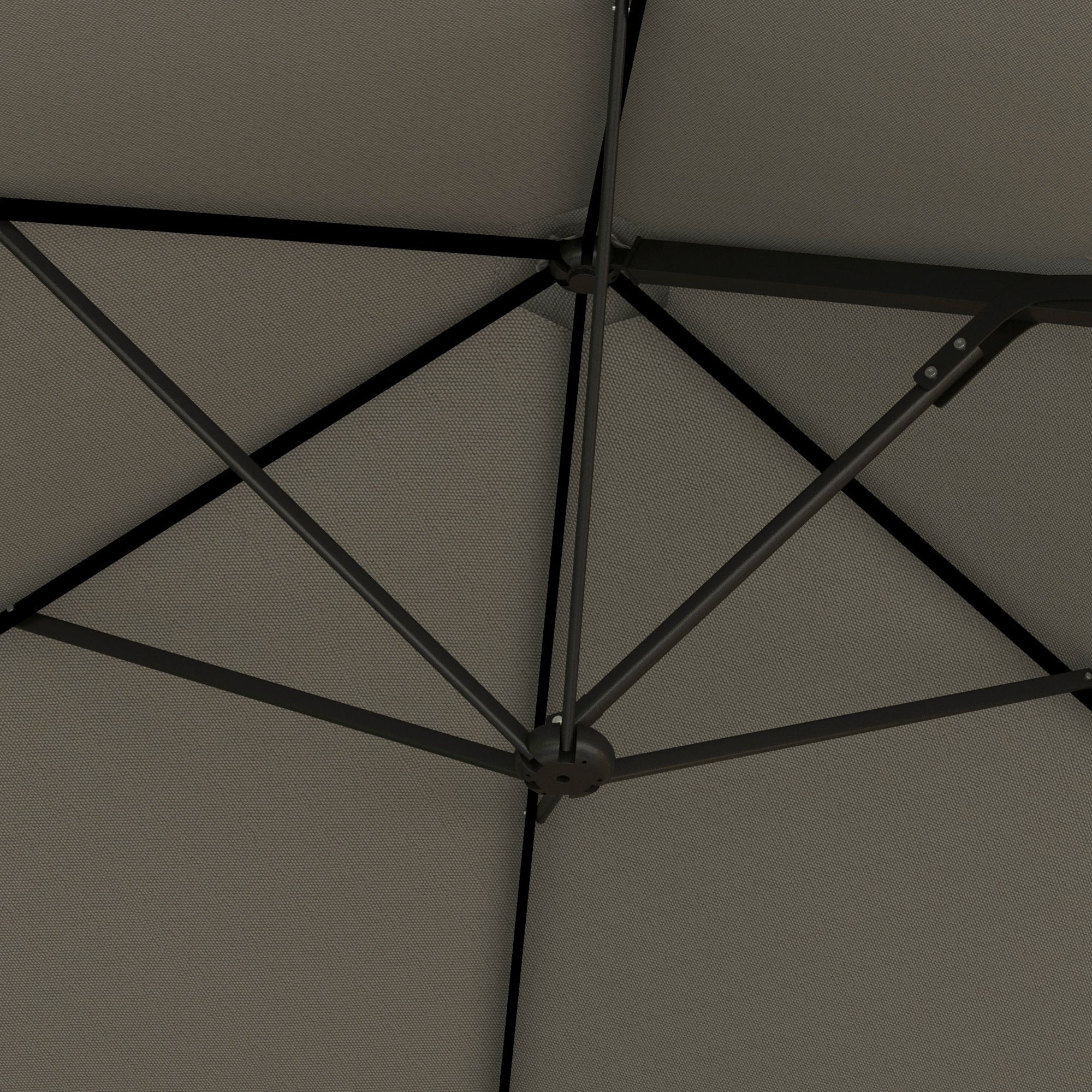 Outsunny 2.5M Offset Roma Patio Umbrella W/ 360° Rotation - Image 18
