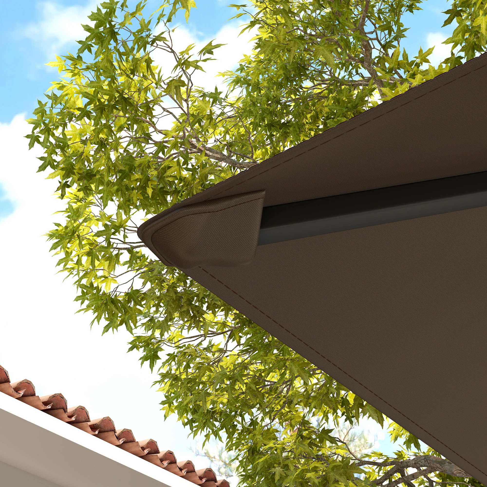Outsunny 3 X 3(m) Gazebo Canopy Replacement Cover With Drain Holes - Image 17