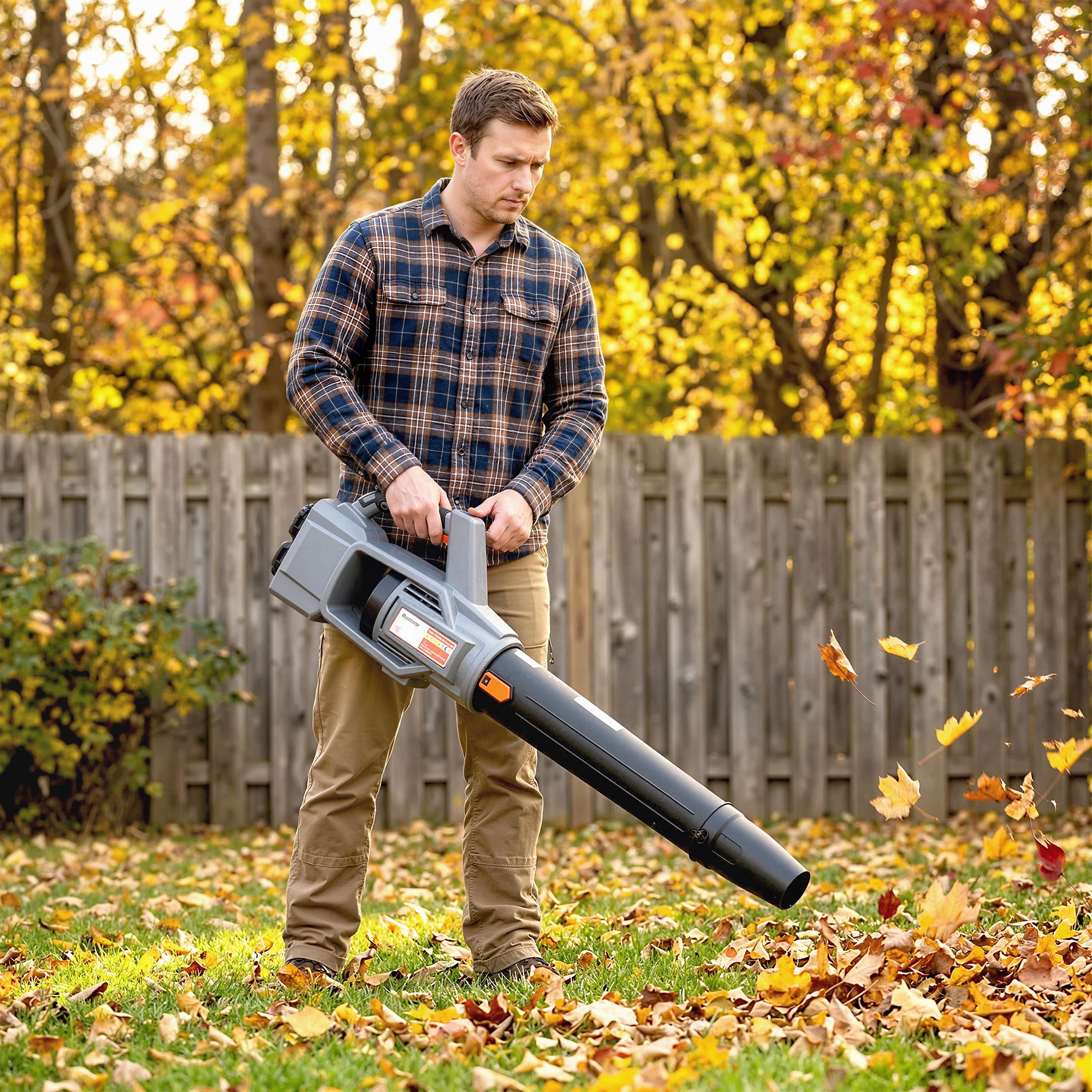 Outsunny 36V Leaf Blower Cordless With 2 X 4000mAh Batteries & Charger - Image 2