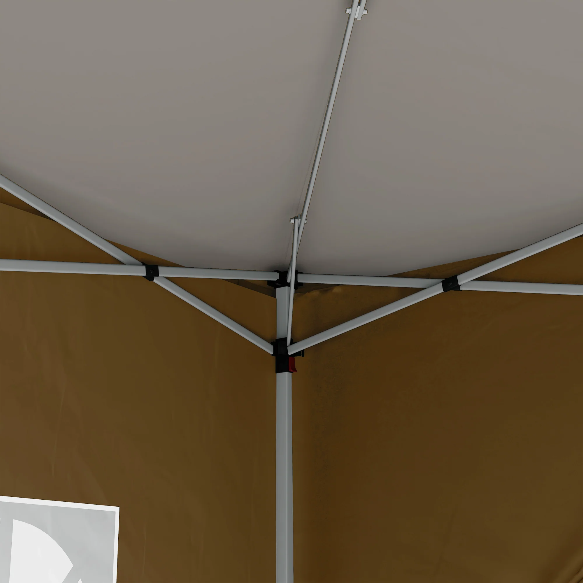 Outsunny 3x3(m) Pop Up Gazebo Party Tent Canopy Marquee with Storage Bag - Image 8