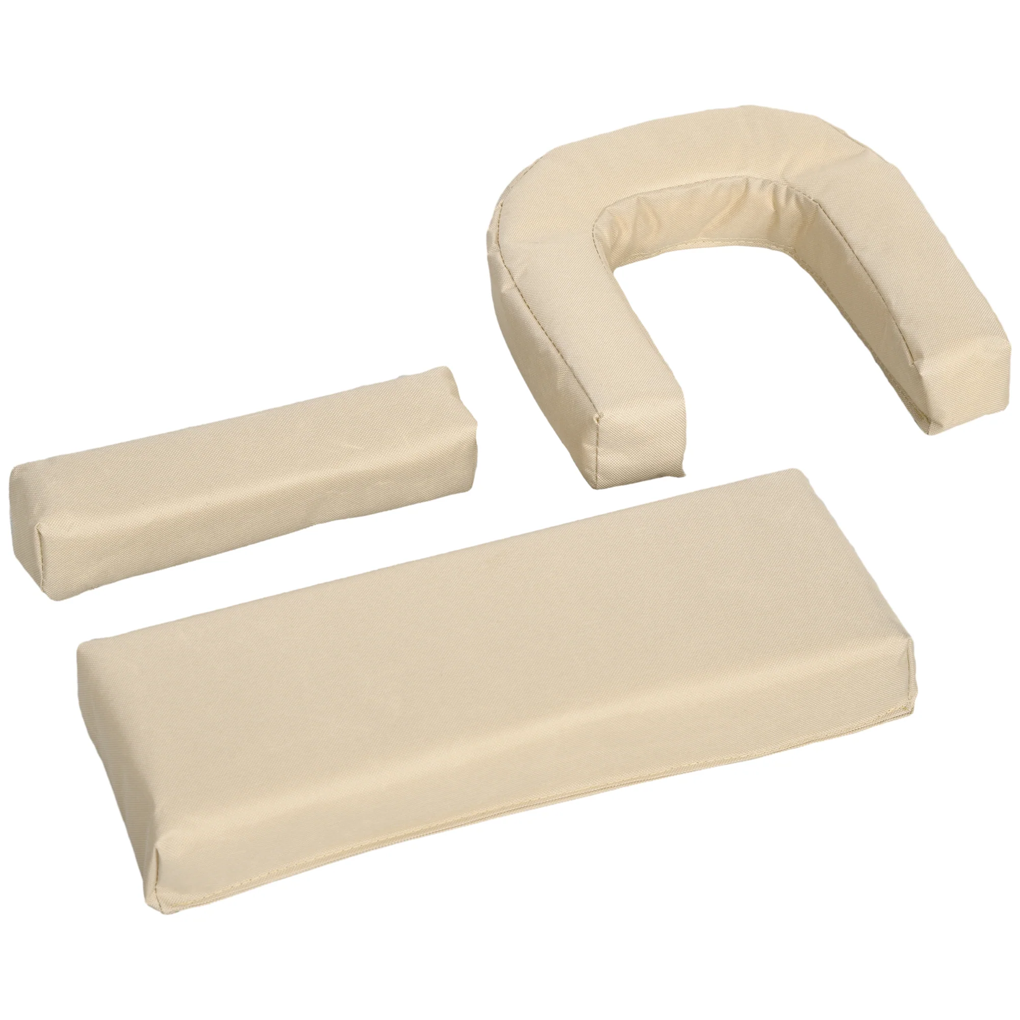 Outsunny Folding Sun Lounger Reclining Chair With Reading Hole (Set Of 2) - Image 34