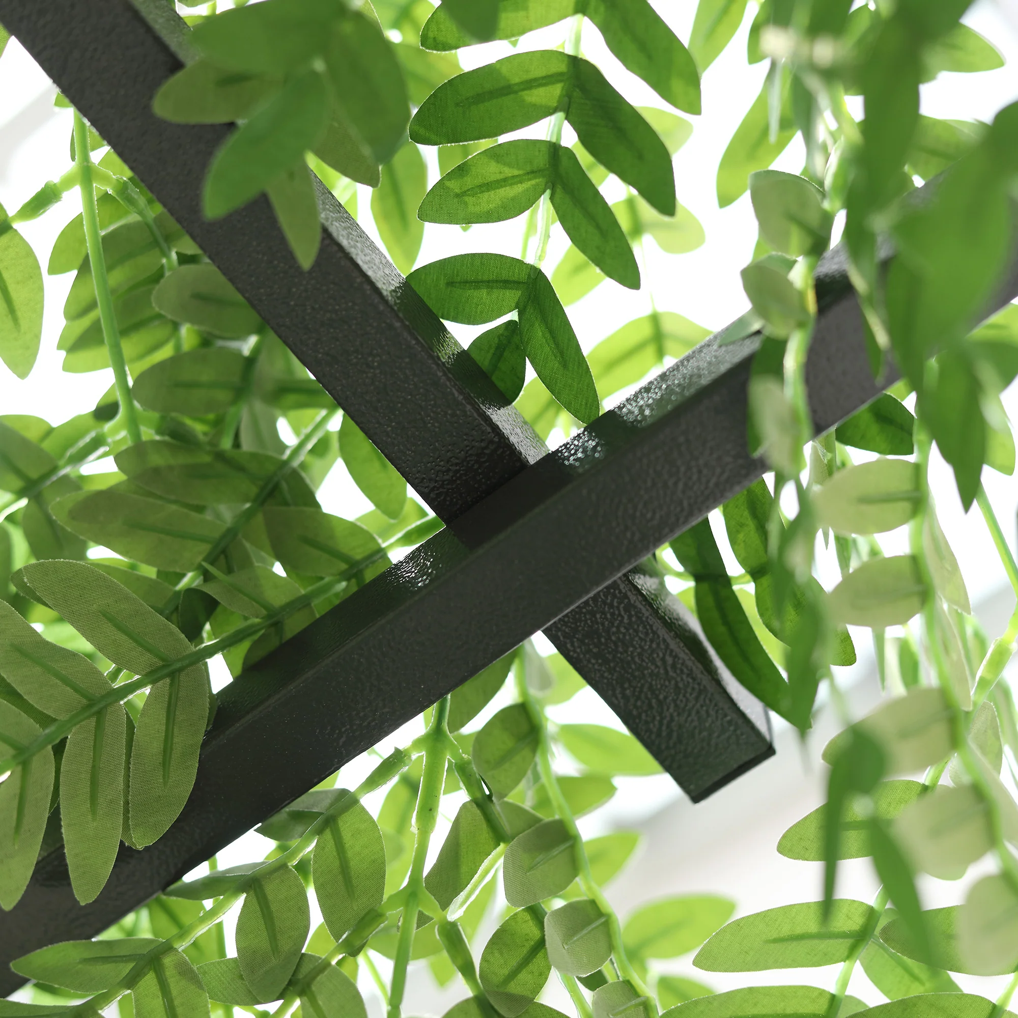 Outsunny Garden Arch Arbor for Decorative Climbing Plants Lawn Garden - Image 8
