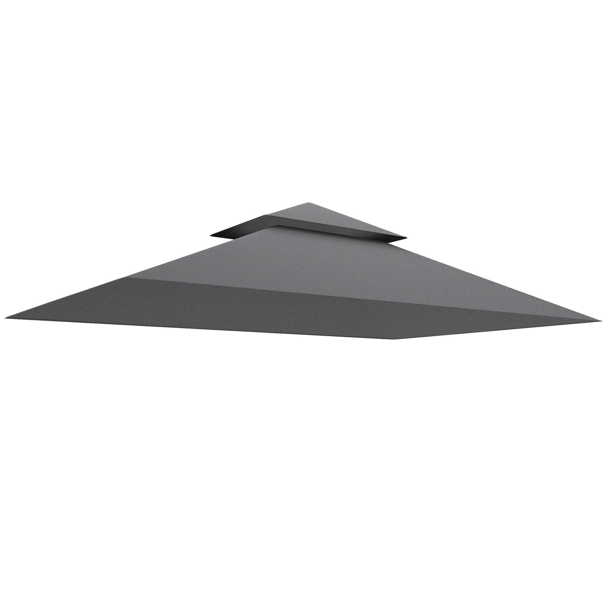 Outsunny Grill Gazebo Cover Roof Replacement for 1.5 x 2.4m Frame - Image 4