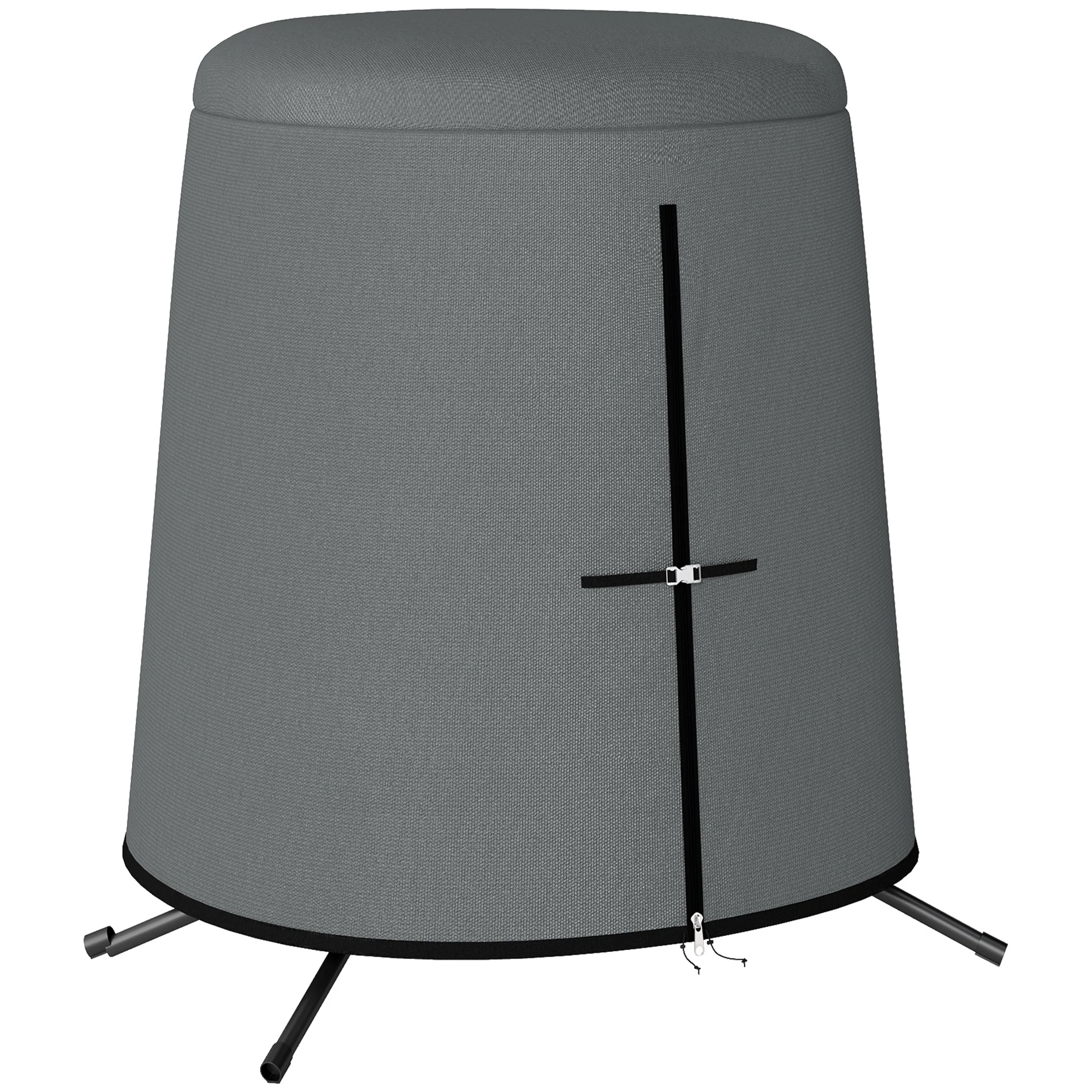 Outsunny Hanging Egg Chair Cover Swing Chair Cover Waterproof, 196 X 230 Cm