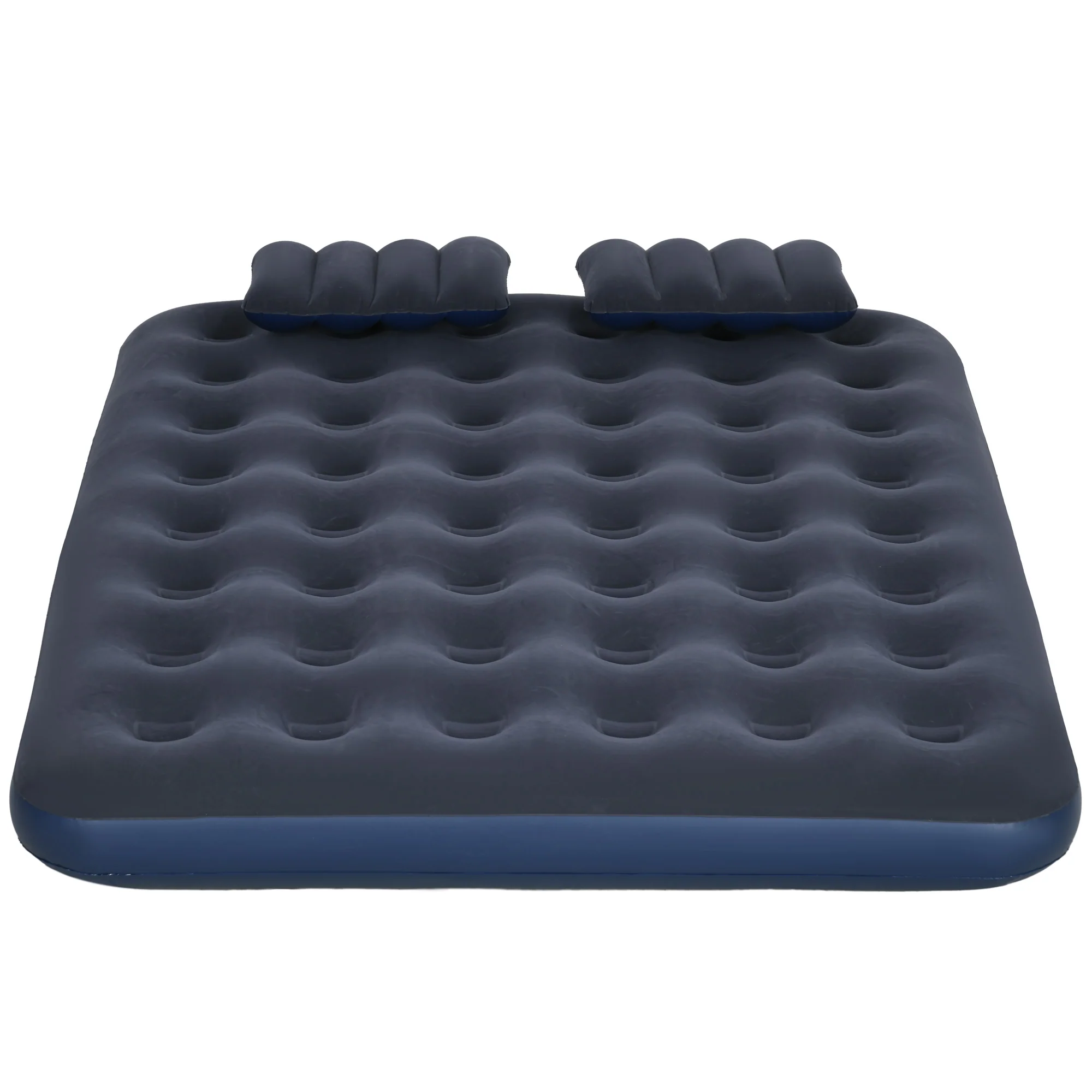 Outsunny Inflatable Mattress with 2 Pillows and Pump, Blue, 191 x 137 x 22cm - Image 8