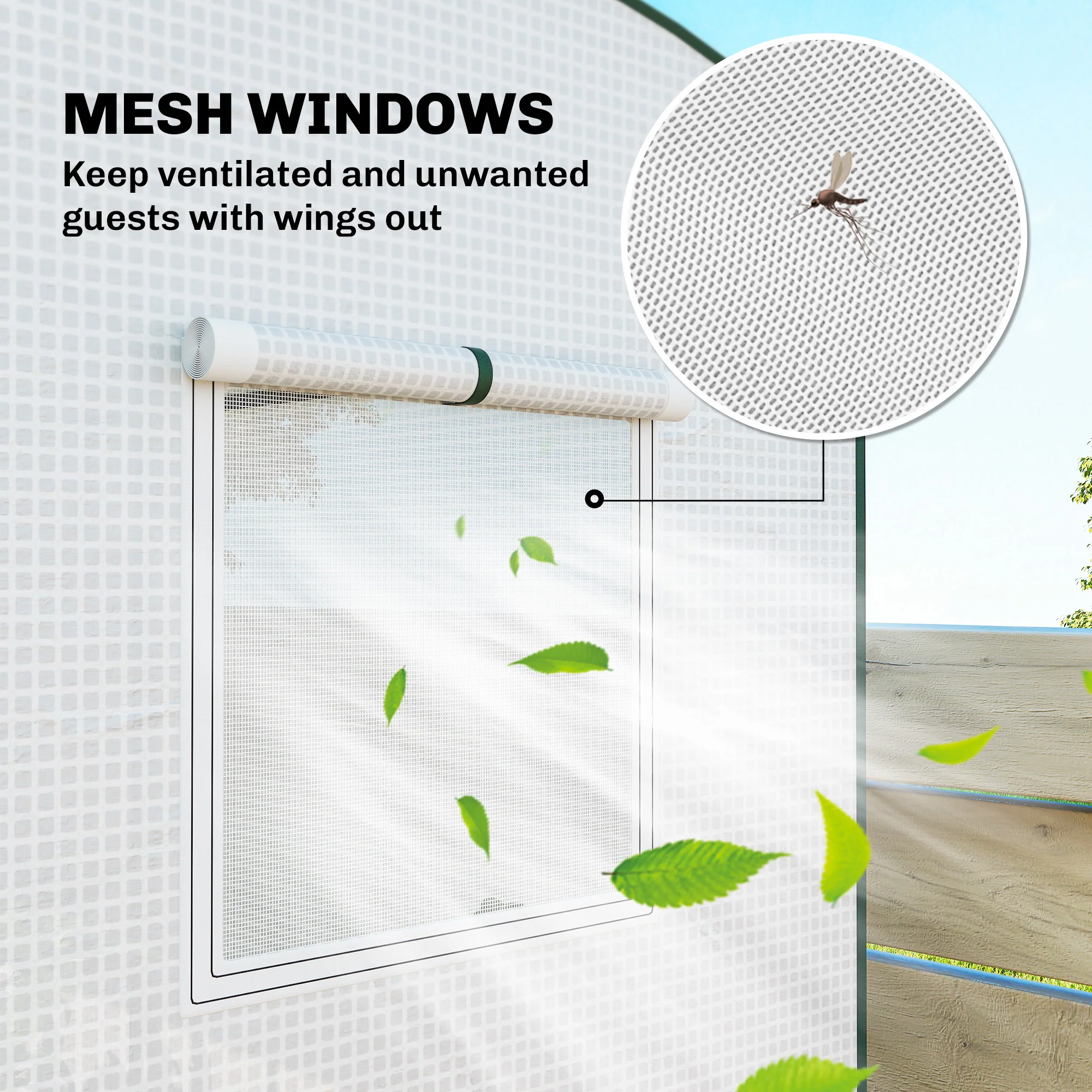 Outsunny Mini Greenhouse, Portable Indoor Outdoor Green House with PE Cover - Image 7