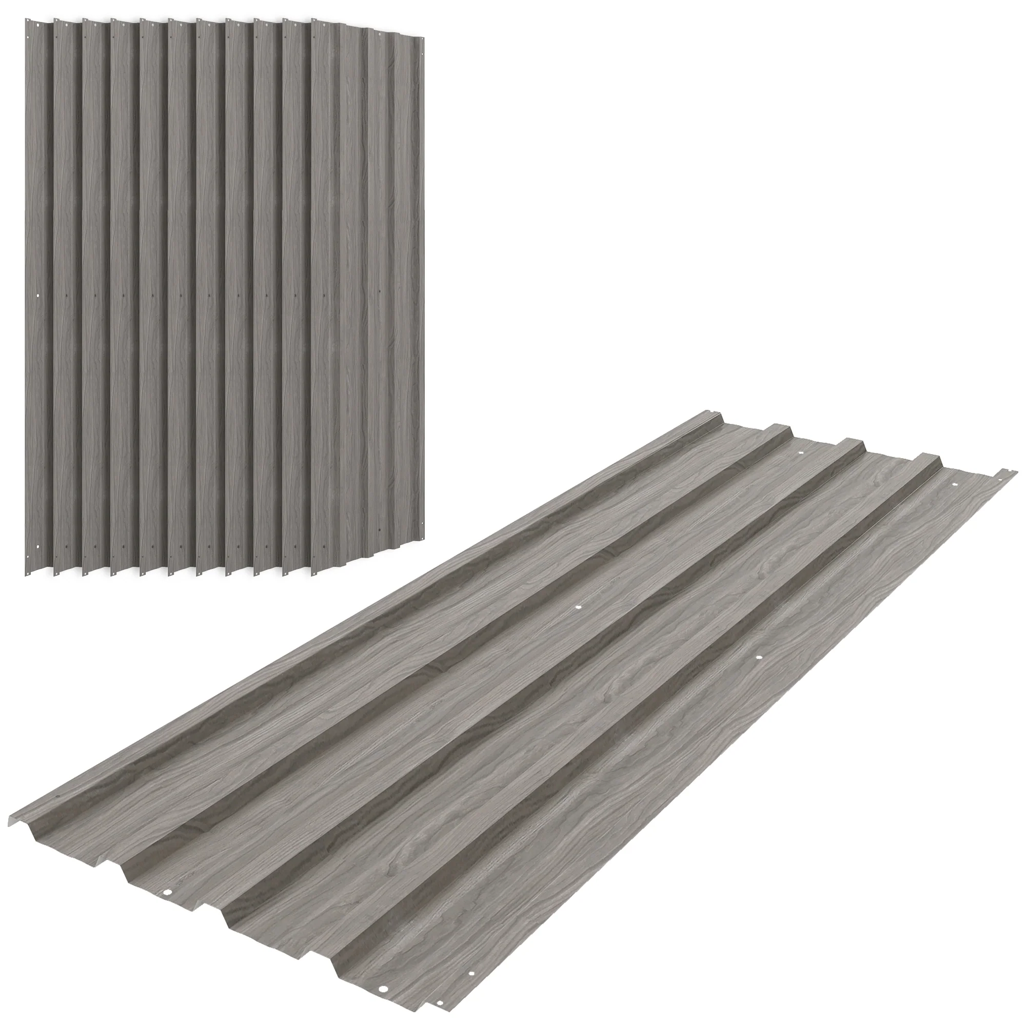 Outsunny Pack Of 12 Metal Roofing Sheets For Greenhouse - Image 19