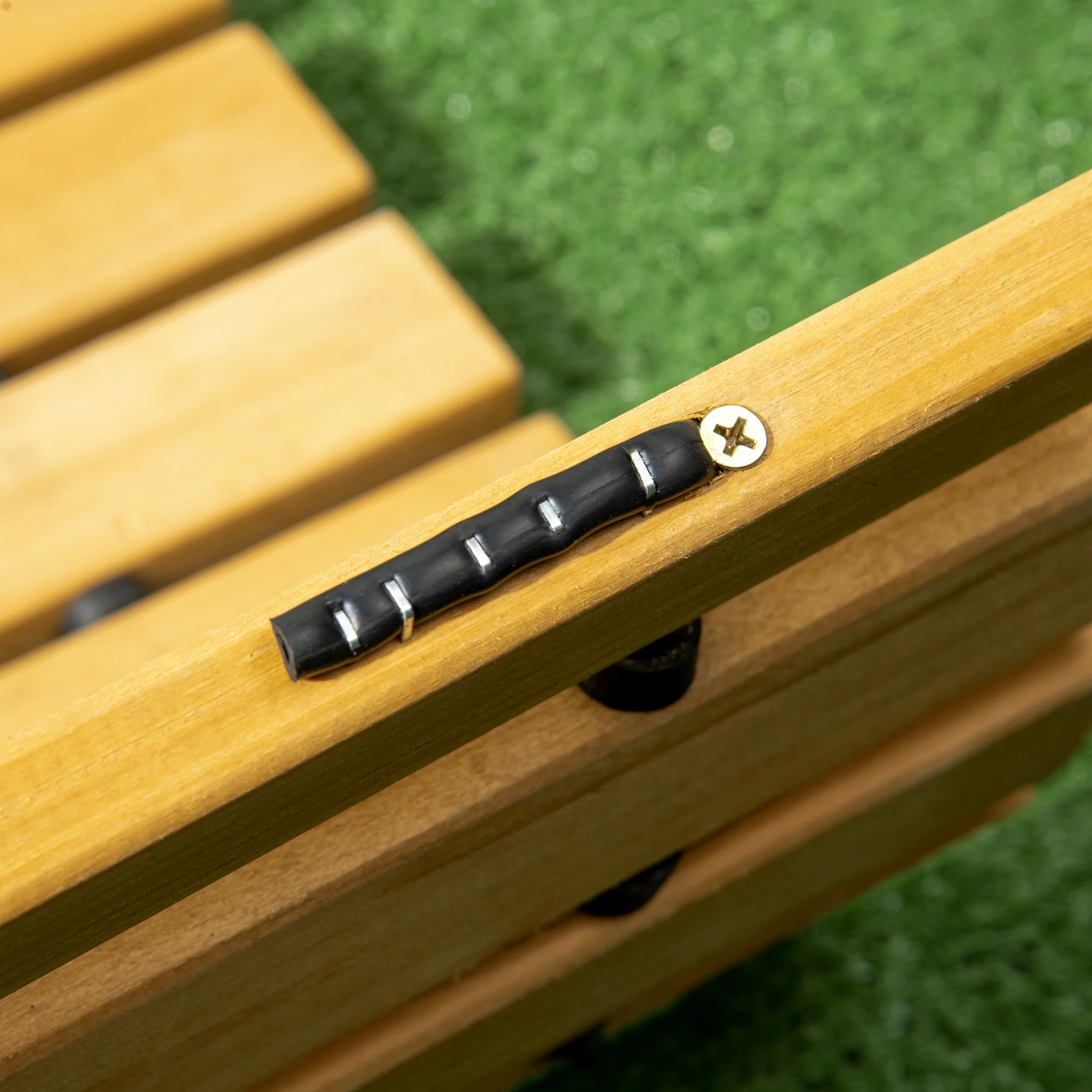 Outsunny Rollable Wooden Garden Pathway - Solid Pine Wood 185 X 60 Cm - Image 8