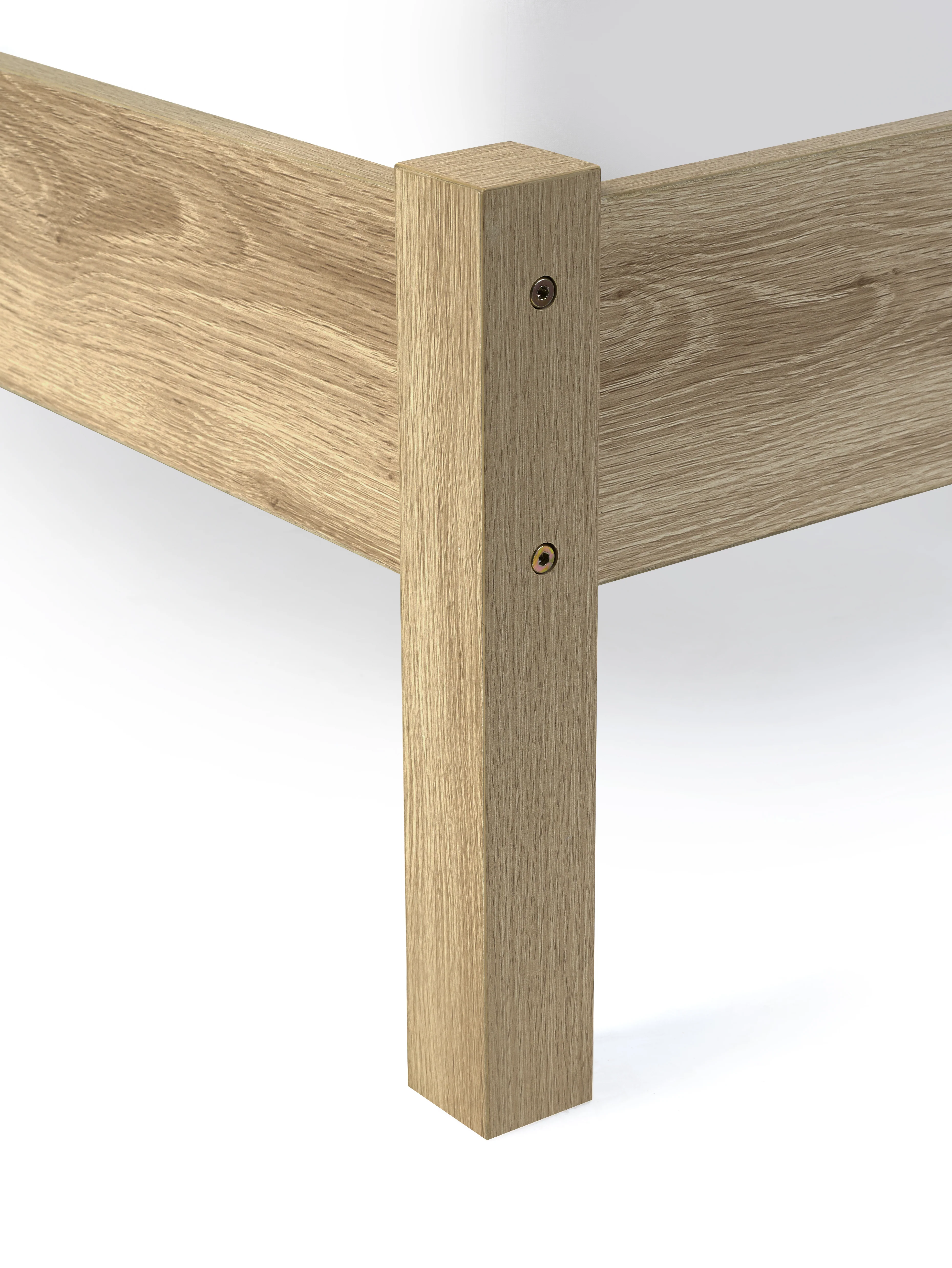 Padstow Rattan 150Cm King Bed - Oak - Image 3