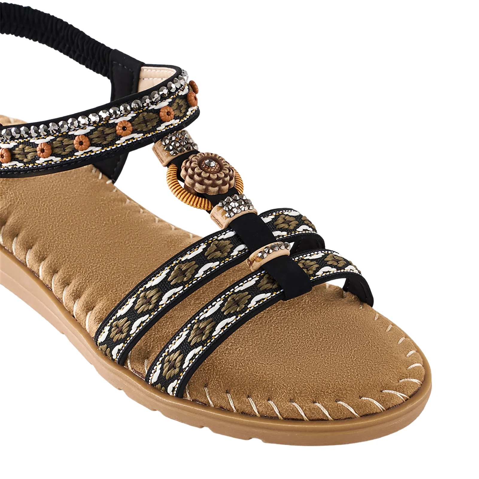 Pair of Casual Bohemian Sandals - Image 5