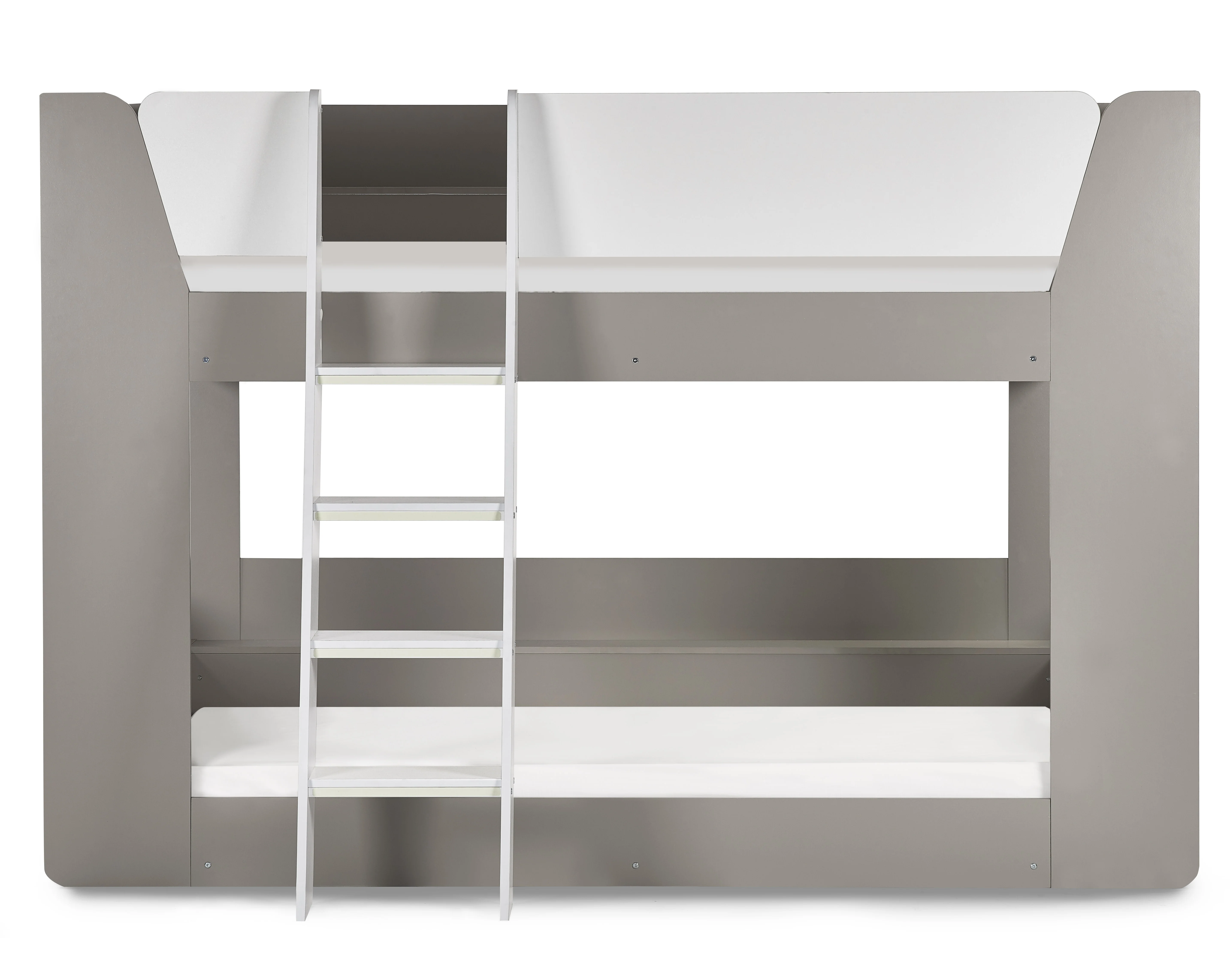 Parsec Bunk Bed Taupe & White - Image 3