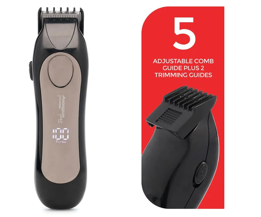 Paul Anthony Pro Series T3 Usb Beard And Neckline Trimmer - Image 4
