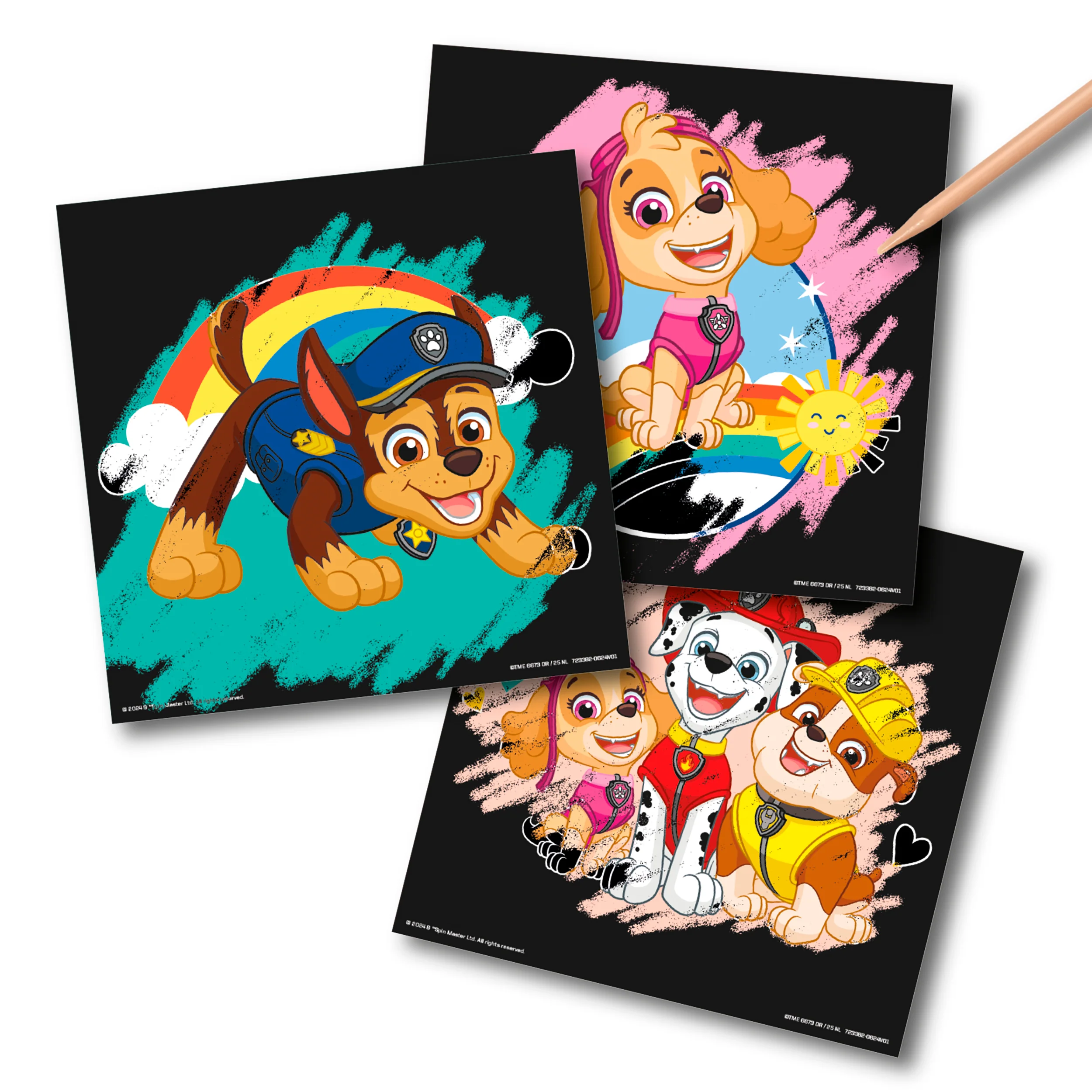 Paw Patrol 6 Scratch Cards - Image 3