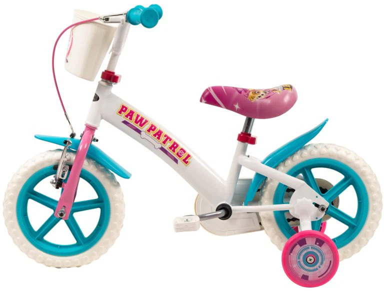 Paw Patrol Bicycle - White - Image 4