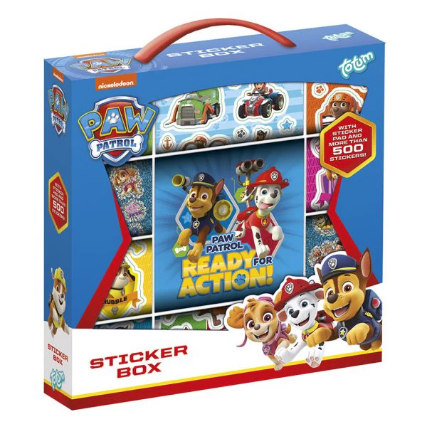 Paw Patrol Sticker Box 12R+2S+Bookl - Image 3