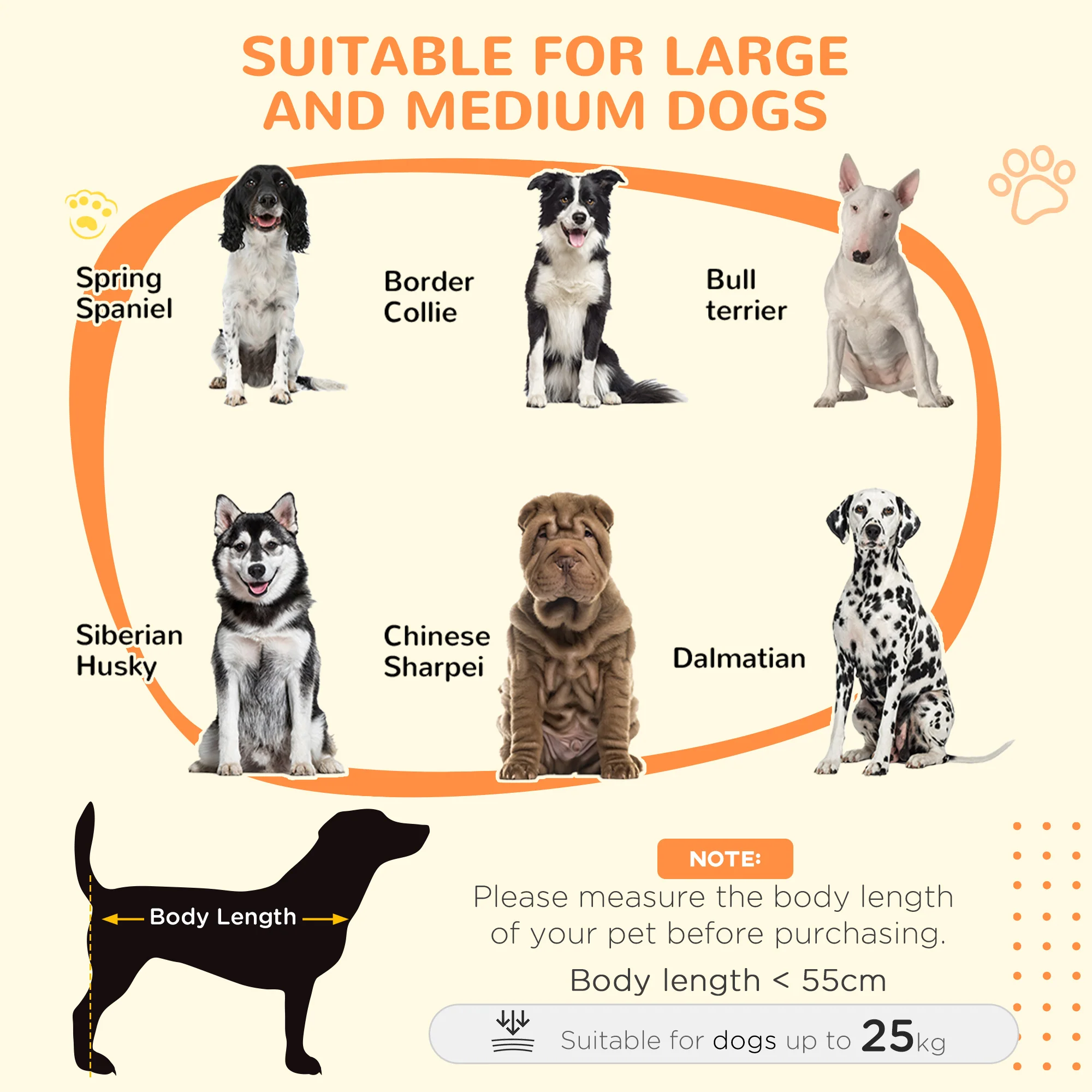 PawHut Dog Crate Kennel Cage - Image 3