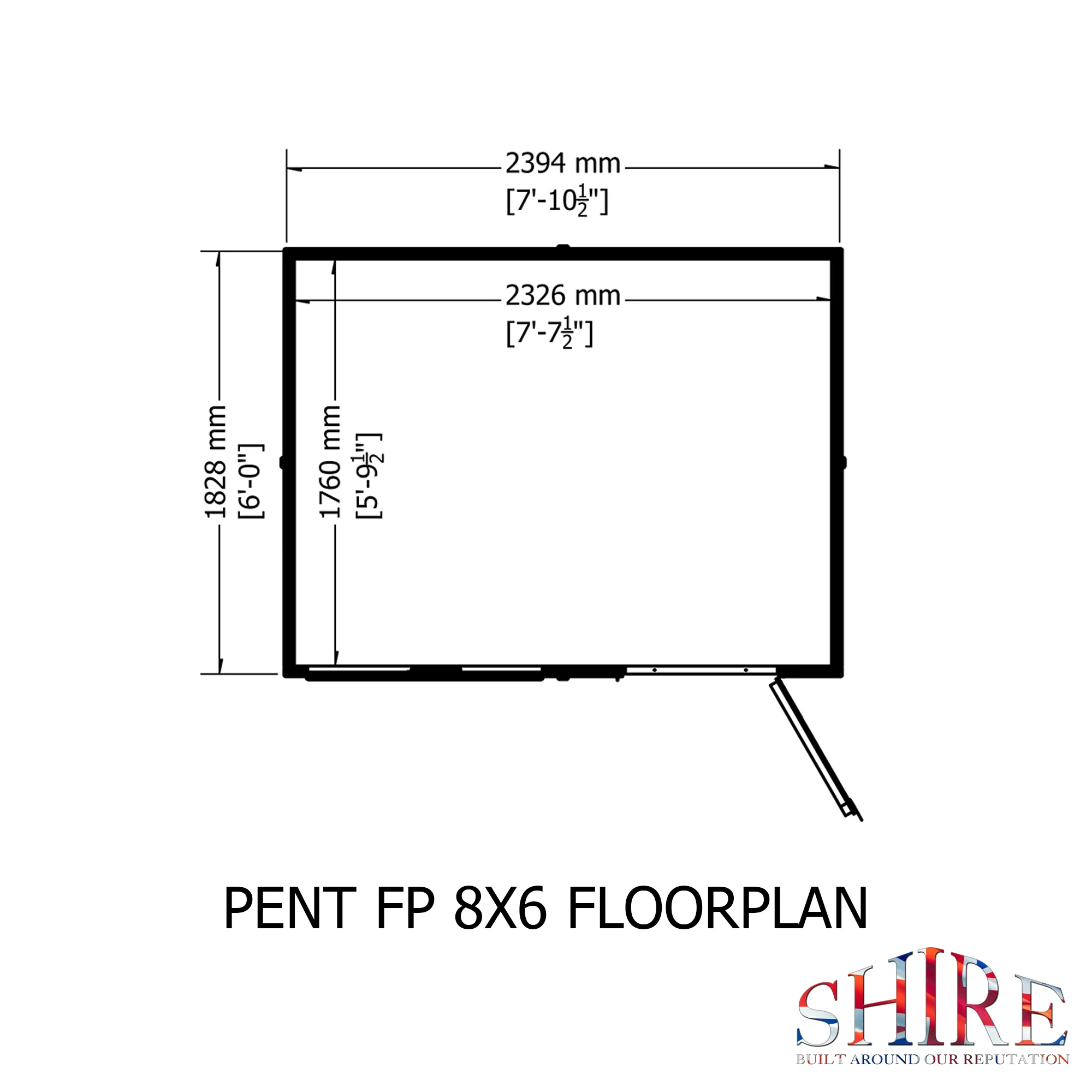 Pent Shiplap Shed - Image 13