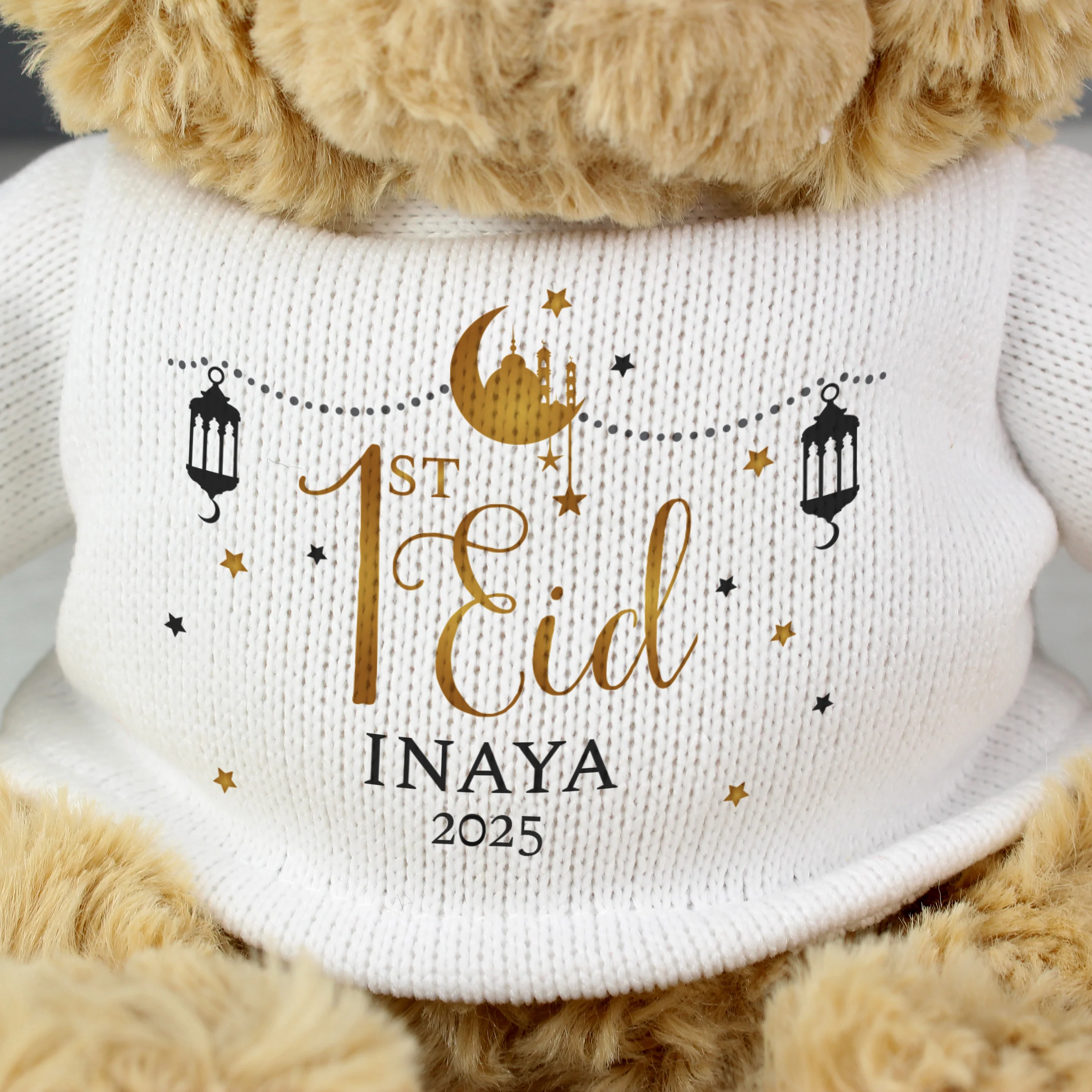 Personalised 1st Eid Teddy Bear - Image 4