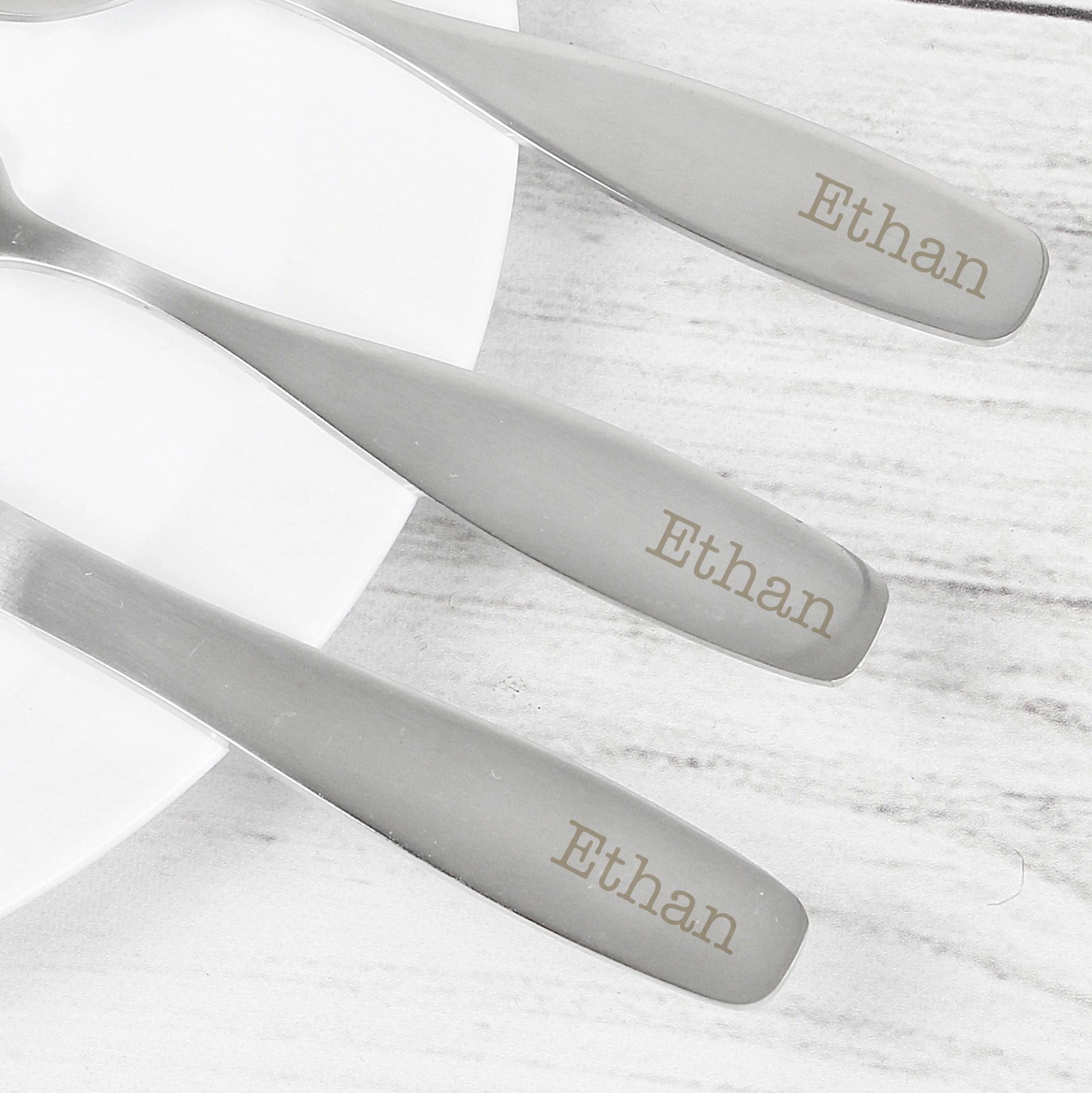 Personalised 3 Piece Cutlery Set - Image 3