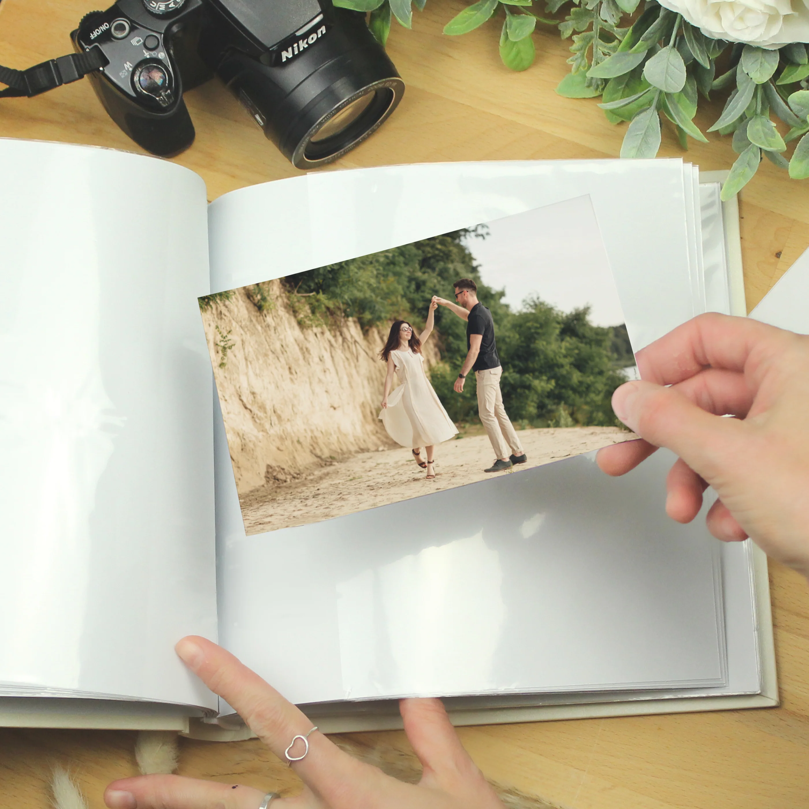 Personalised 40th Ruby Wedding Anniversary Photo Album - Image 6