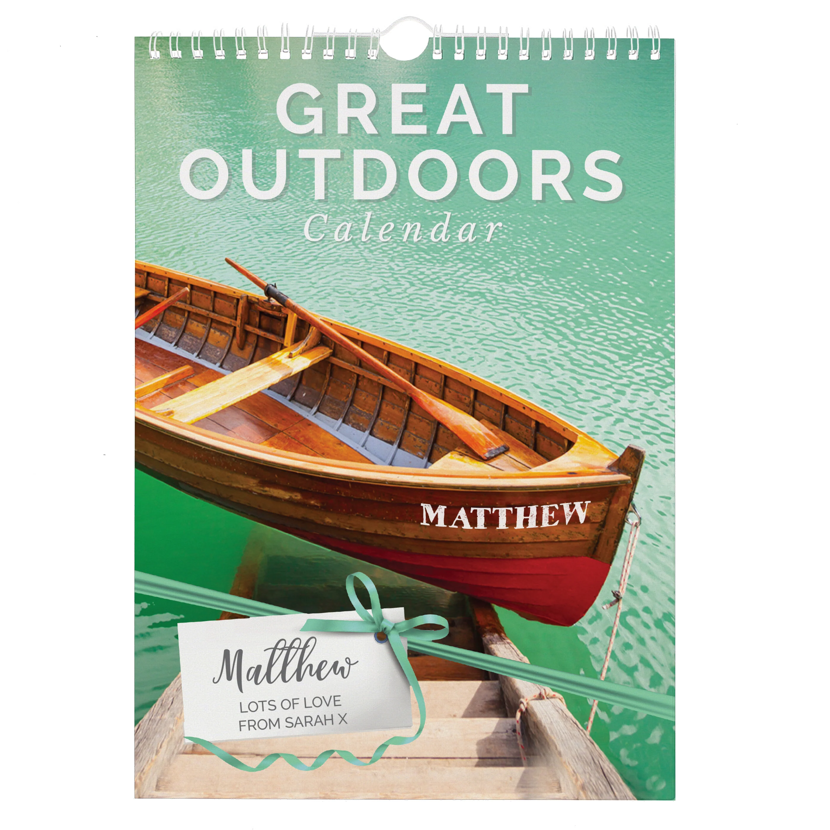 Personalised A4 Great Outdoors Calendar - Image 5