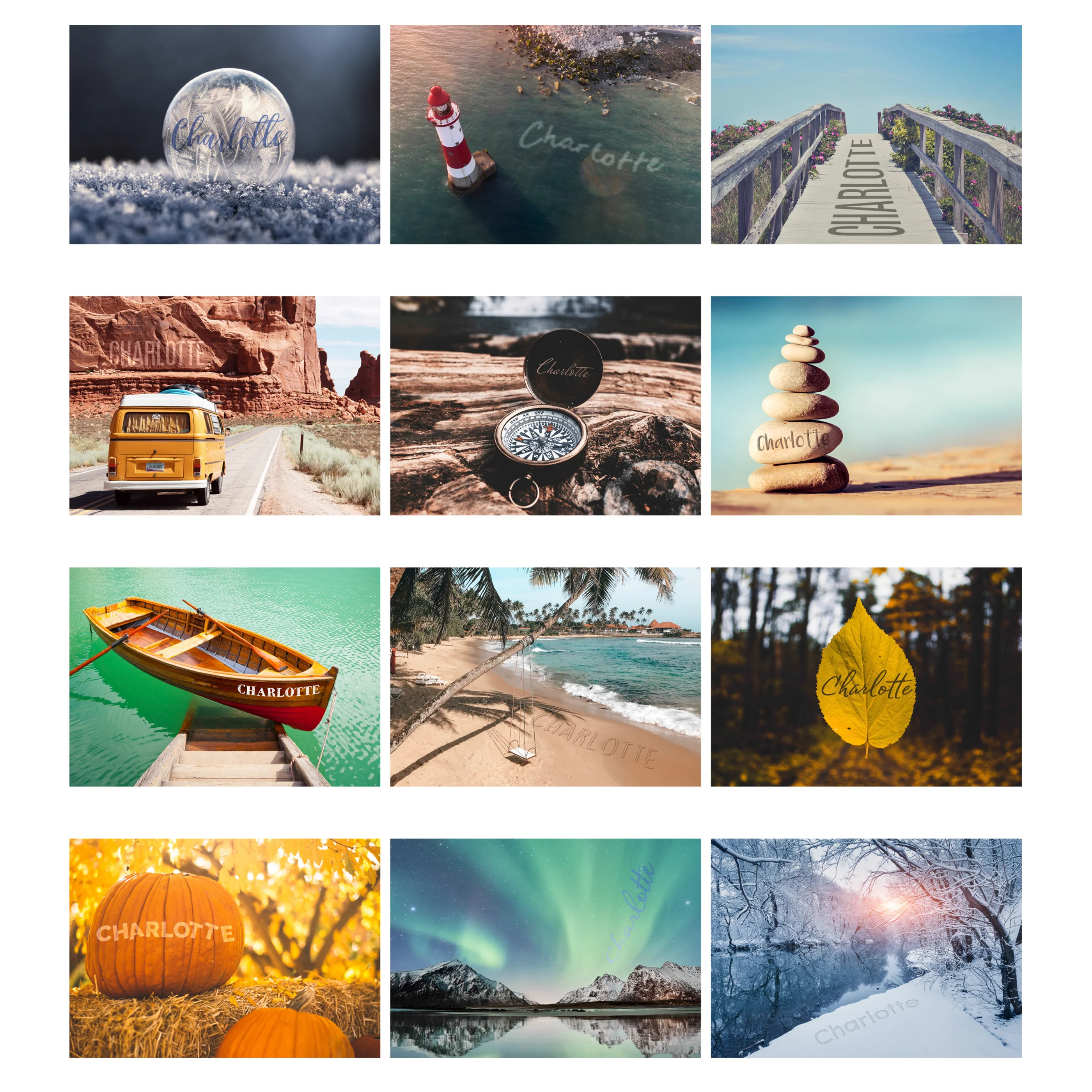 Personalised A4 Great Outdoors Calendar - Image 9
